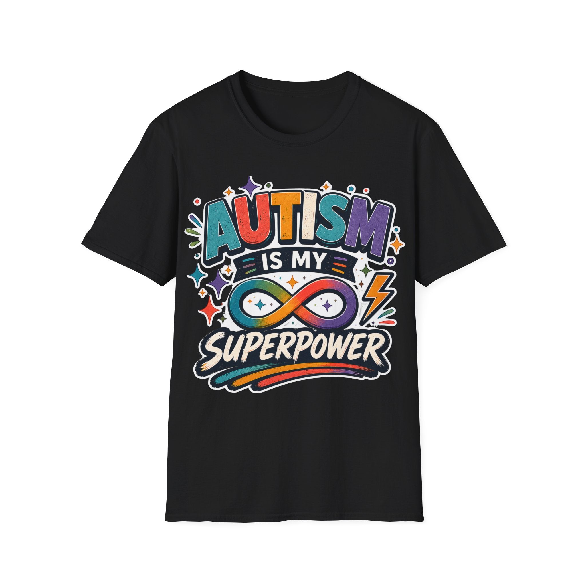 Autism Is My Superpower Shirt Autism Awareness T Shirt Autism Acceptance Tee Infinity Heart Puzzle Design Neurodiversity Gift Unisex