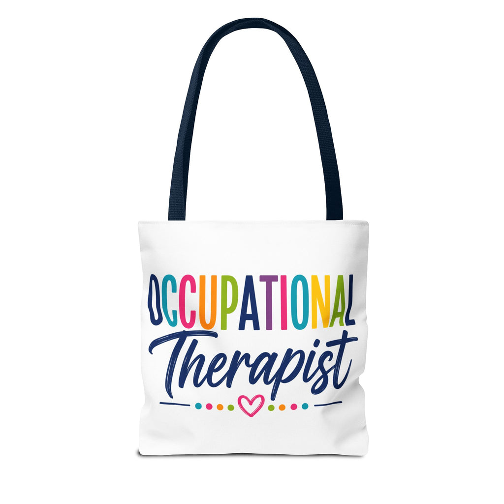 Occupational Therapist Tote Bag | Rainbow Script Healthcare Professional