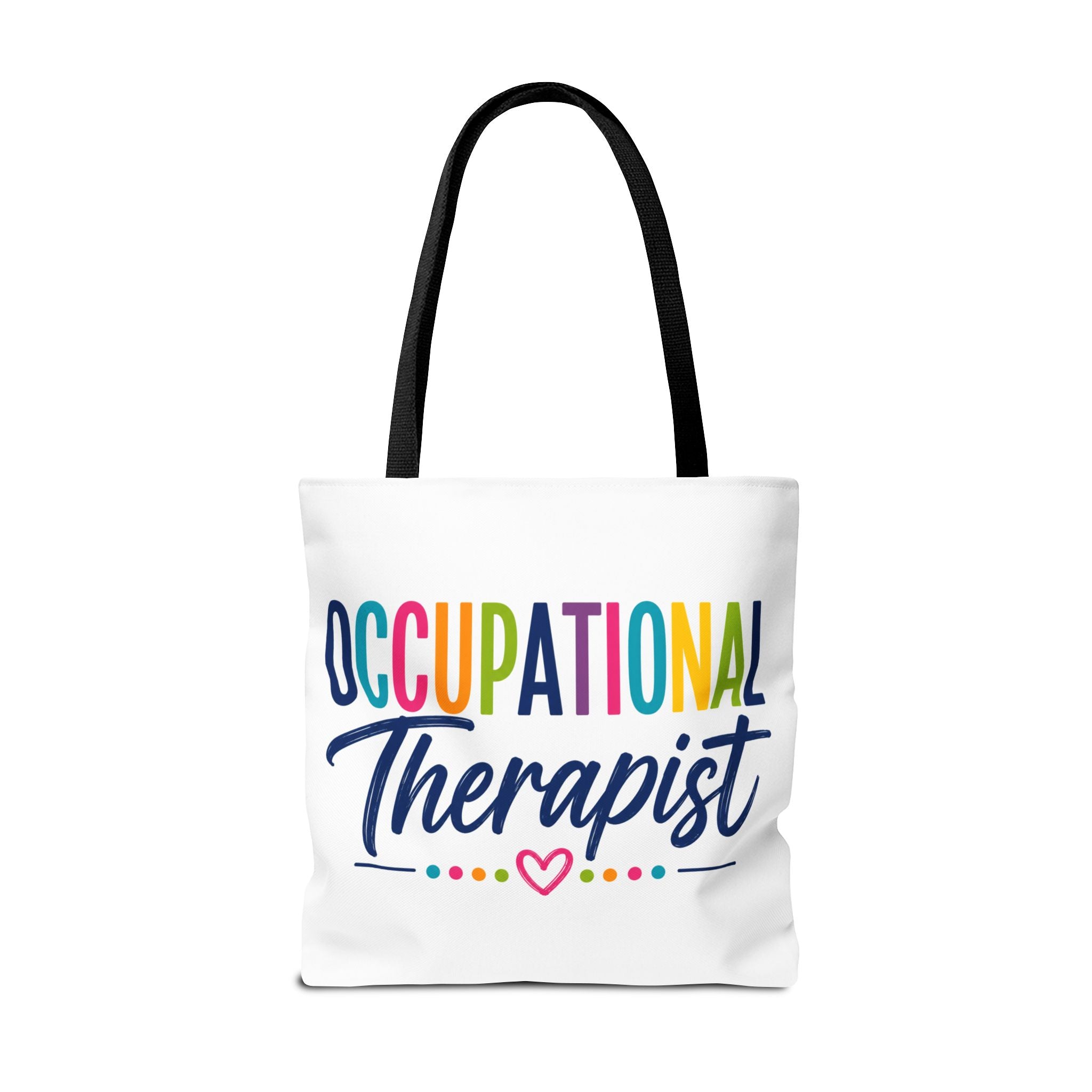 Occupational Therapist Tote Bag | Rainbow Script Healthcare Professional