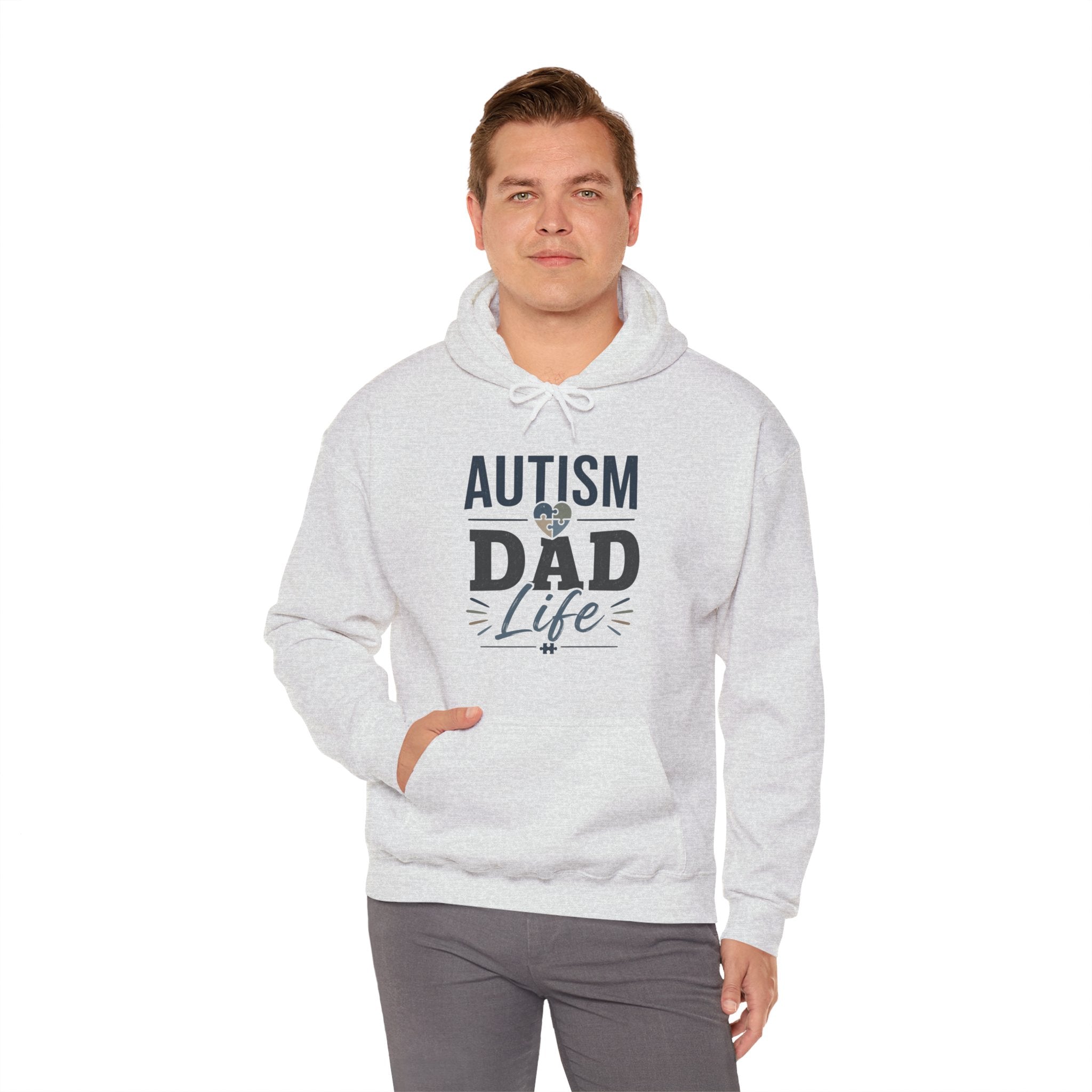 Autism Dad Life Hoodie | Autism Awareness Dad Sweatshirt