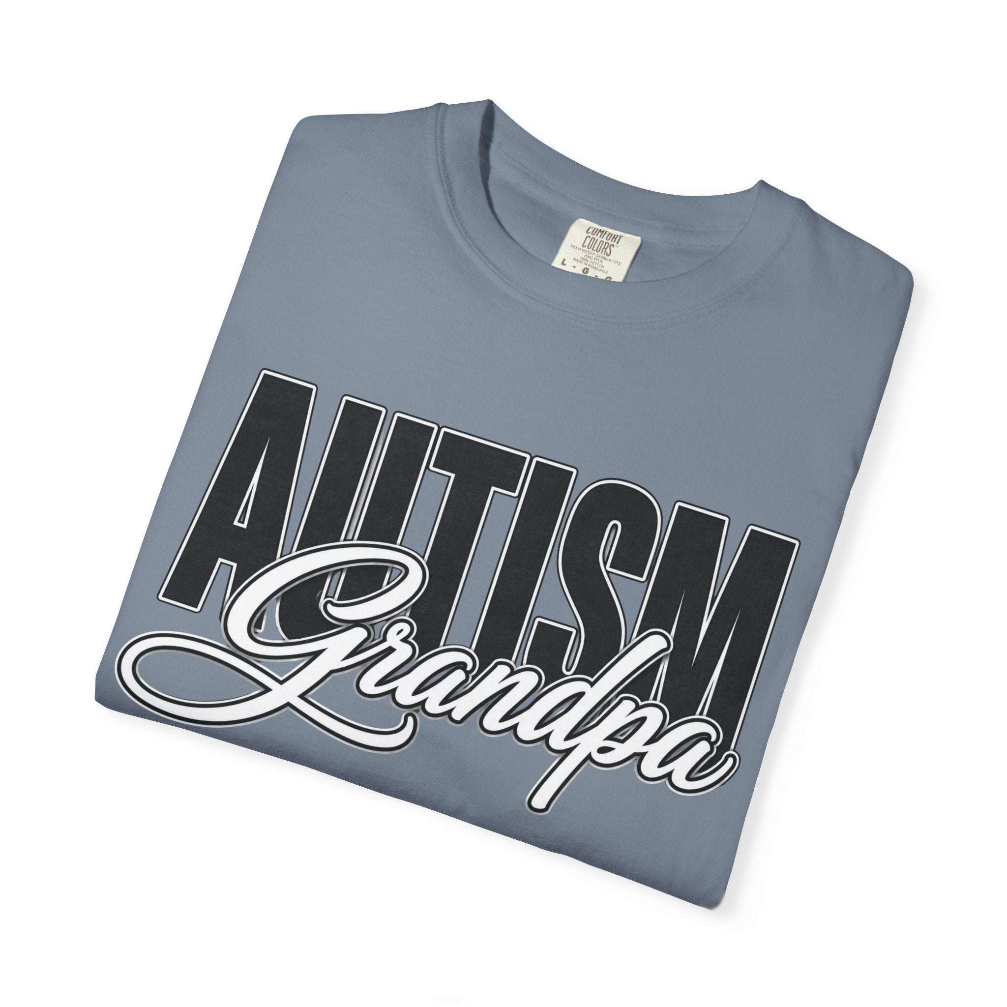 Autism Grandpa Shirt Proud Autism Grandpa T Shirt Autism Awareness Autism Acceptance Gift Puzzle Heart Special Needs Grandpa Tee
