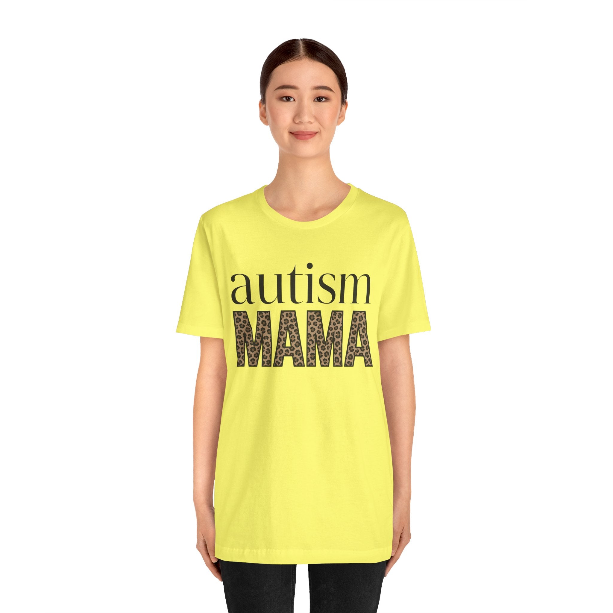 Autism MAMA Leopard Print Tee | Autism Awareness Shirt