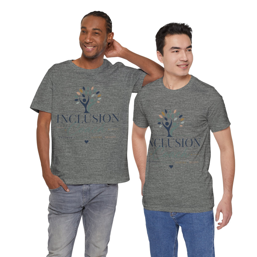 Inclusion Coach T-Shirt | Tree Logo, Empower Inclusivity, Diversity