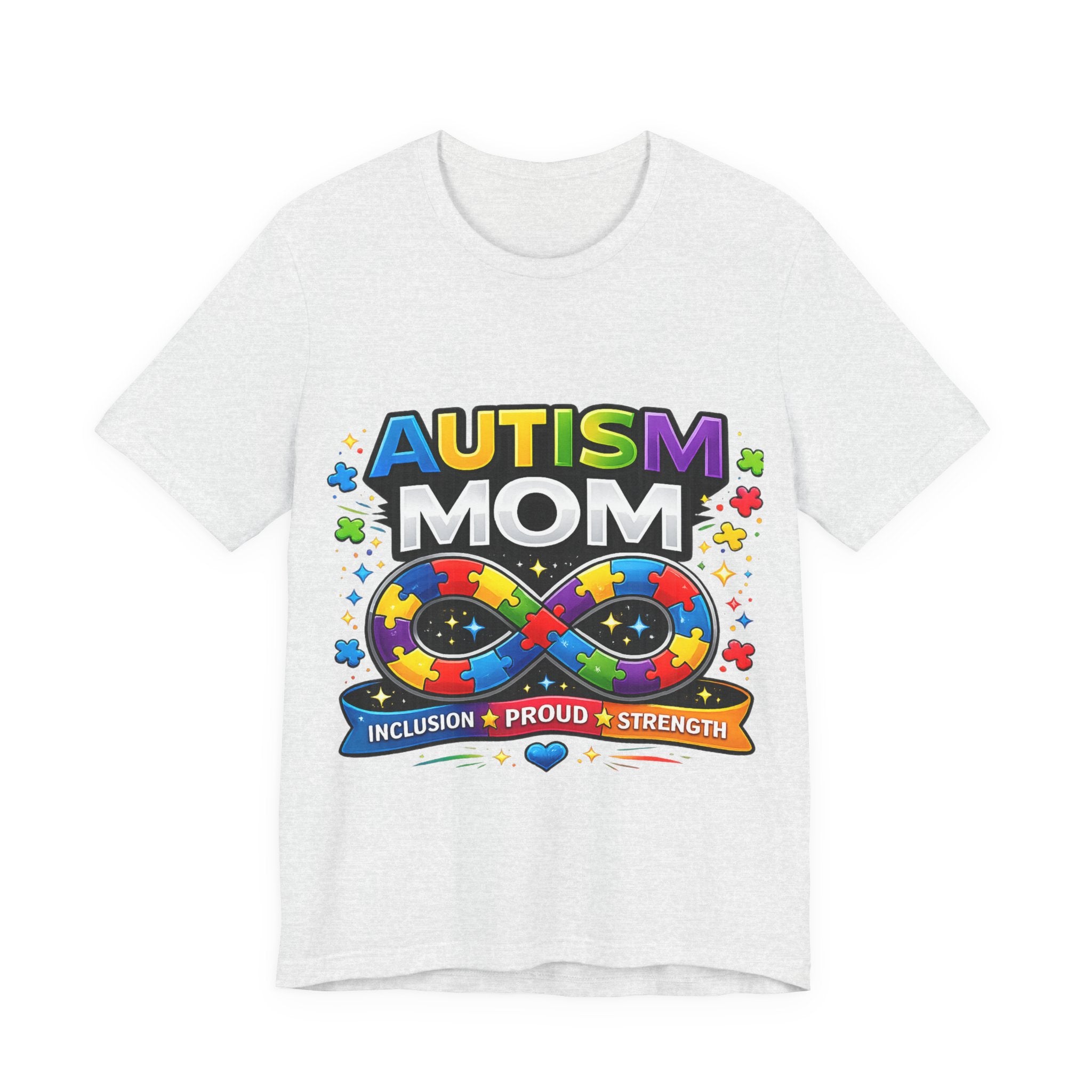Autism Mom Shirt, Infinity Symbol T-Shirt, Proud Autism Mom Tee, Autism Acceptance Shirt, Inclusion Apparel, Family Support Shirt