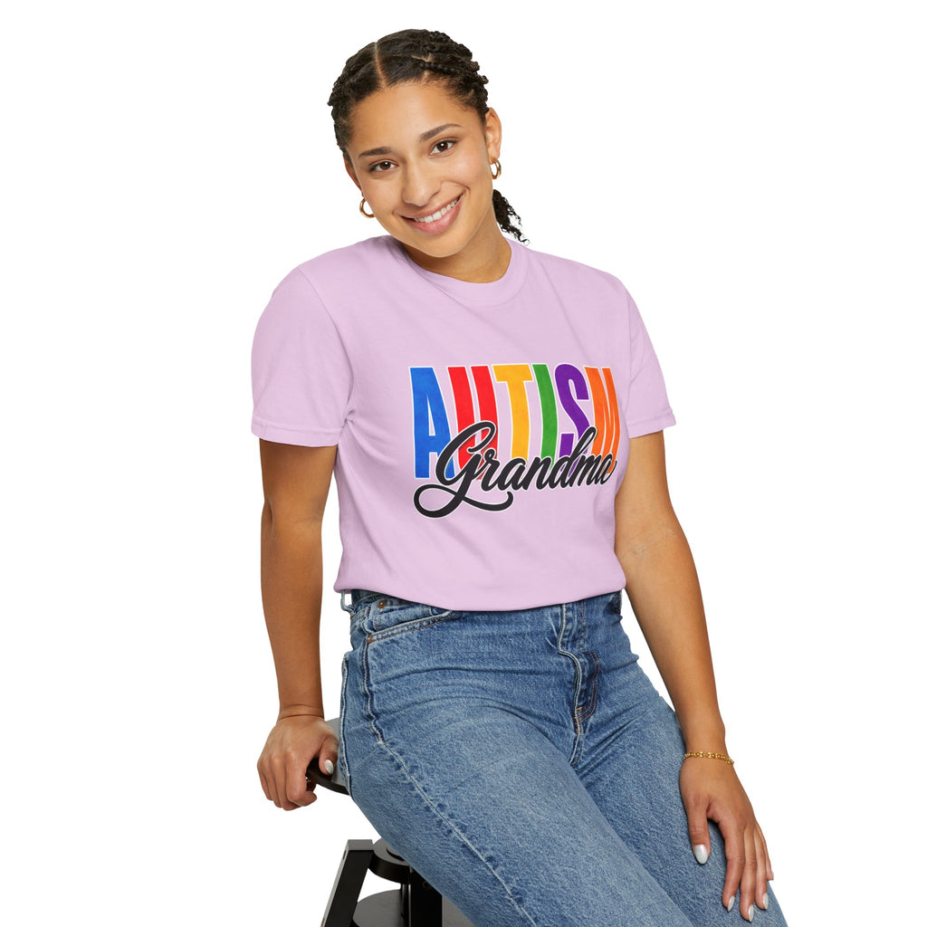 Autism Grandma Shirt Proud Autism Grandma T Shirt Autism Awareness Autism Acceptance Gift Puzzle Heart Special Needs Grandma Tee