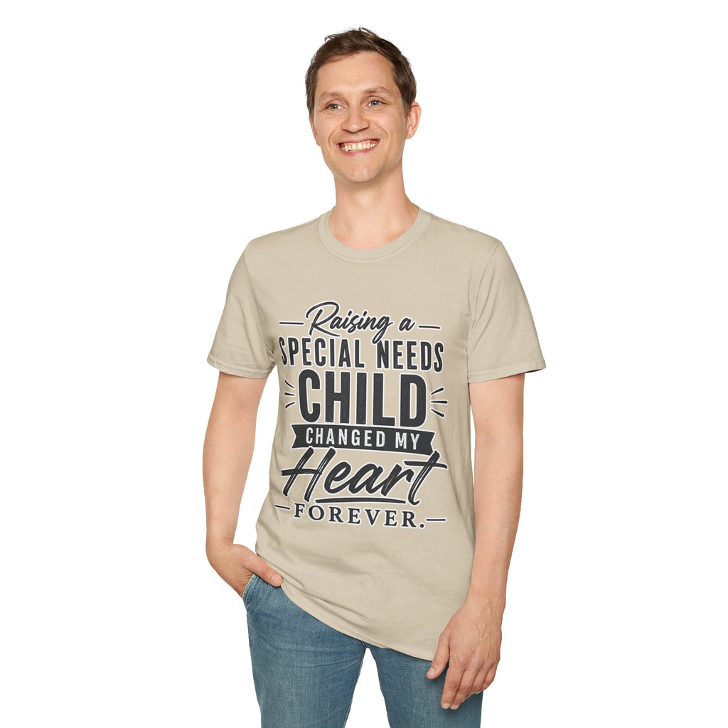 Raising a Special Needs Child T-Shirt — Supportive Special Needs Parent Awareness Tee