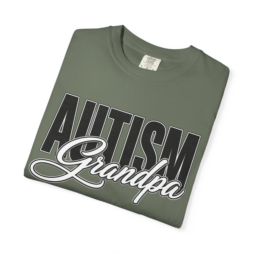 Autism Grandpa Shirt Proud Autism Grandpa T Shirt Autism Awareness Autism Acceptance Gift Puzzle Heart Special Needs Grandpa Tee