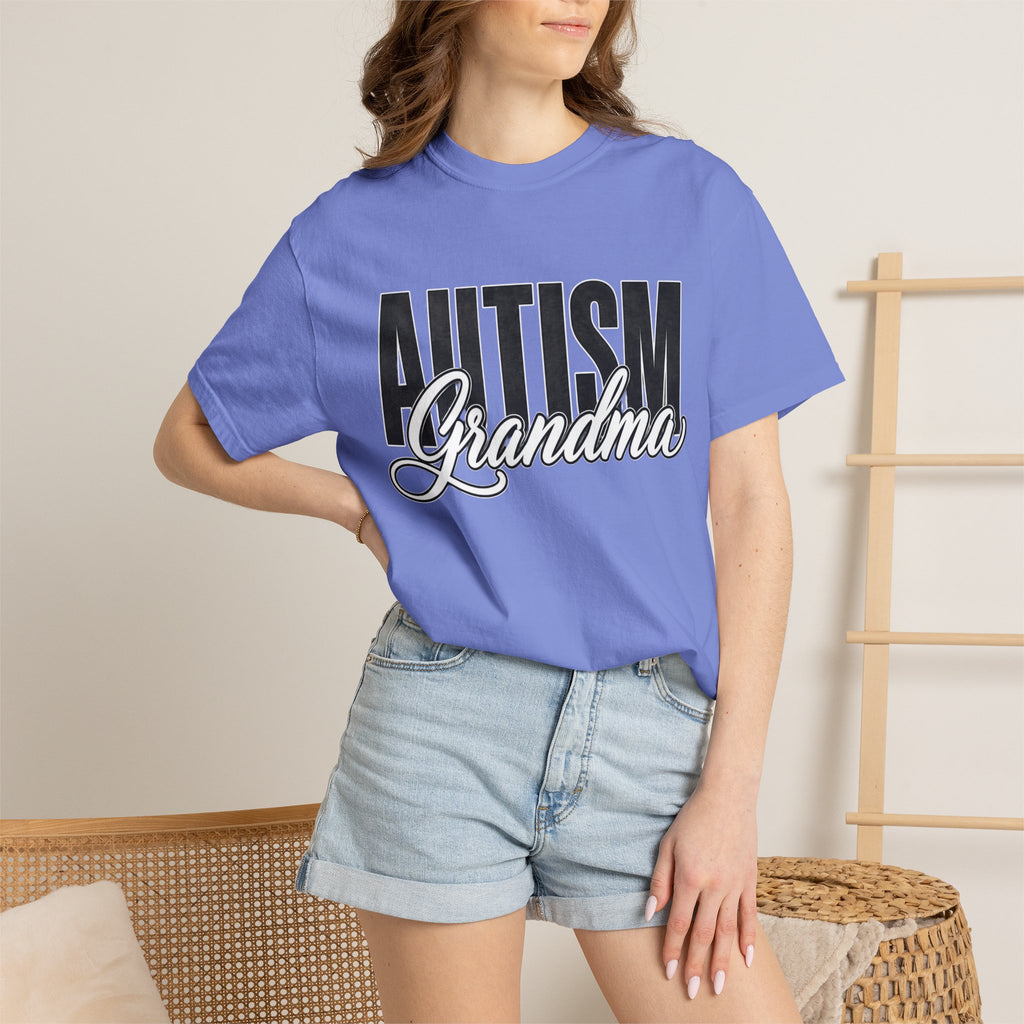 Autism Grandma Shirt Proud Autism Grandma T Shirt Autism Awareness Autism Acceptance Gift Puzzle Heart Special Needs Grandma Tee