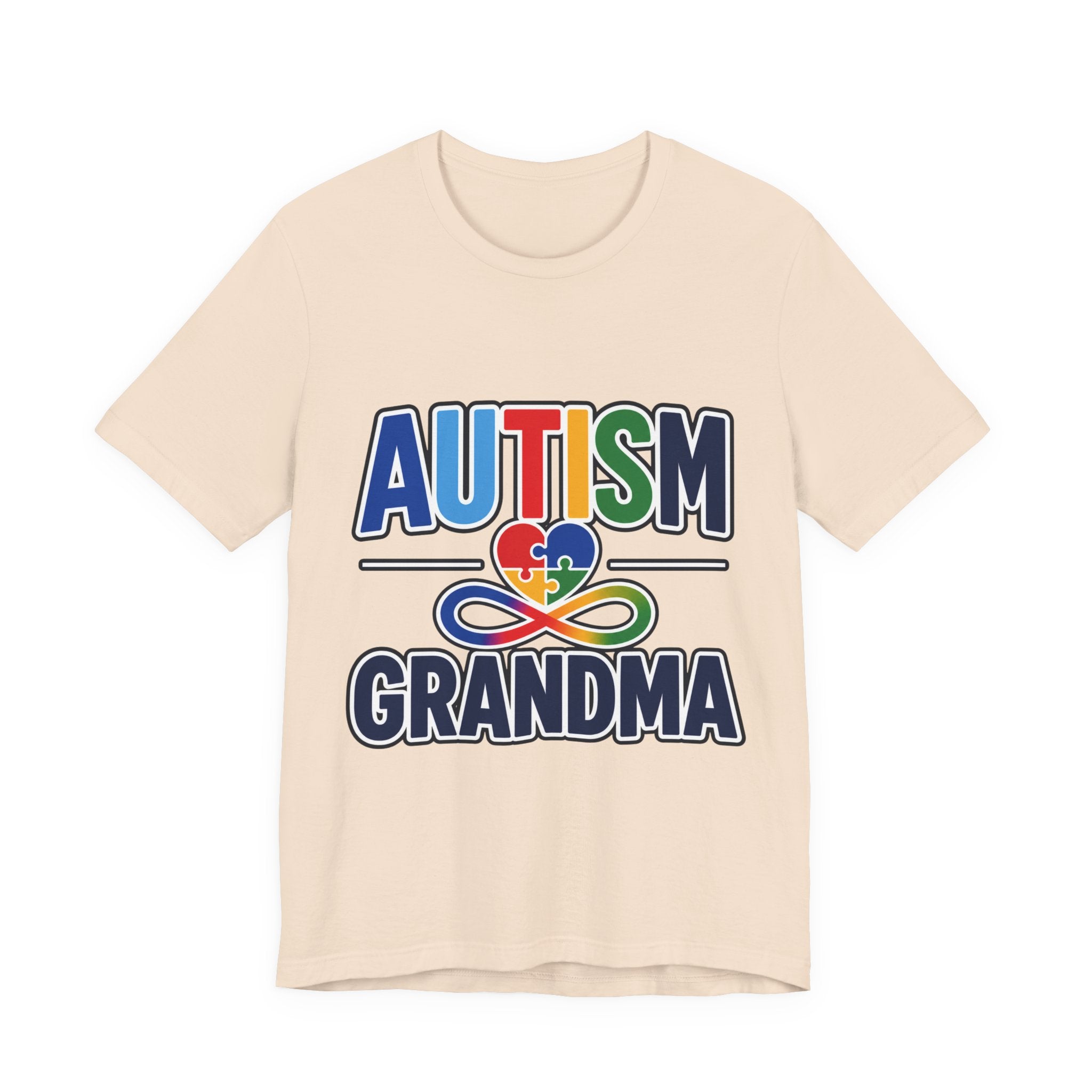Autism Grandma Shirt | Puzzle Heart Infinity T-Shirt | Proud Autism Grandma Tee | Autism Awareness & Acceptance Gift