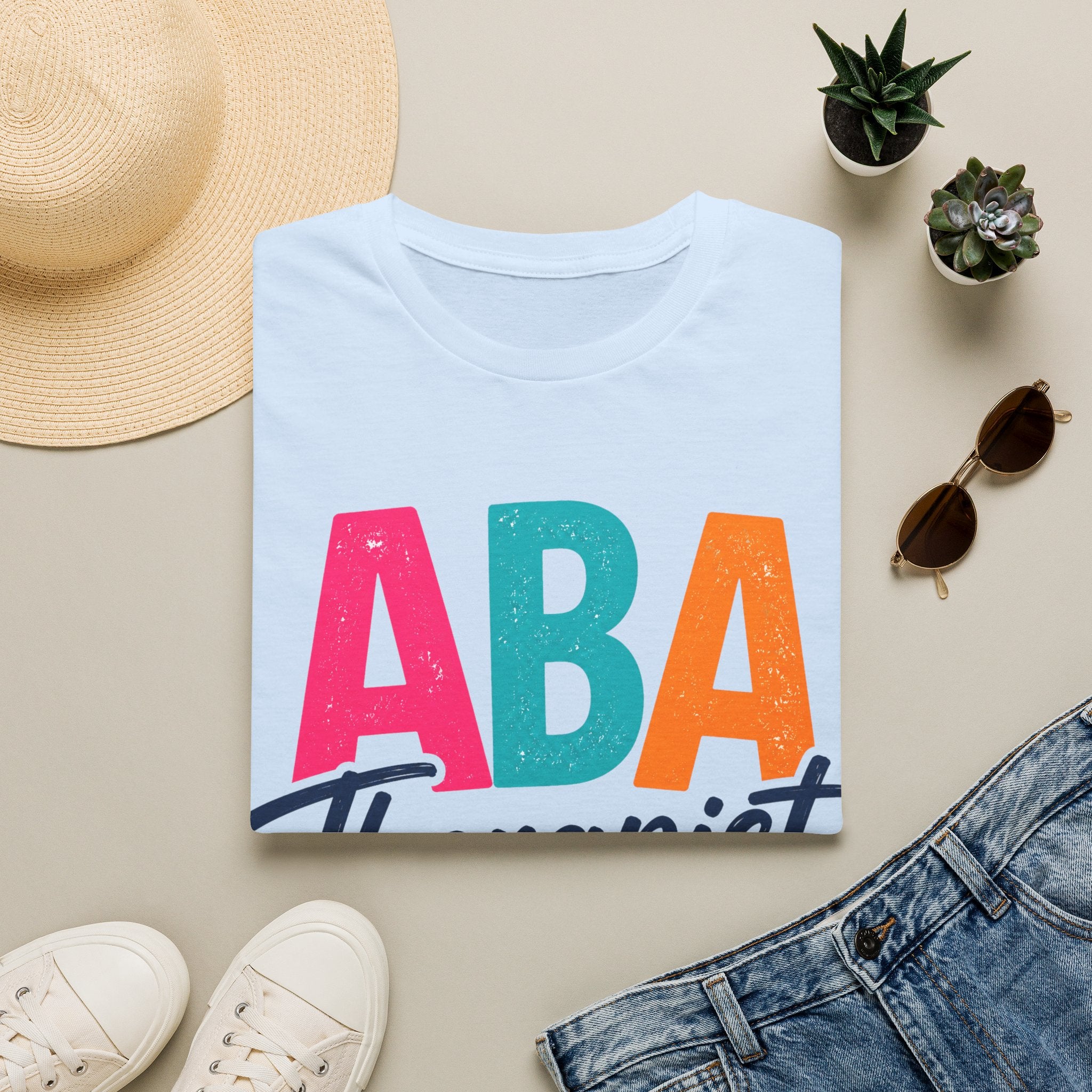 ABA Therapist Shirt  Behavior Technician Gift BCBA RBT Autism Therapist Tee Applied Behavior Analysis Shirt