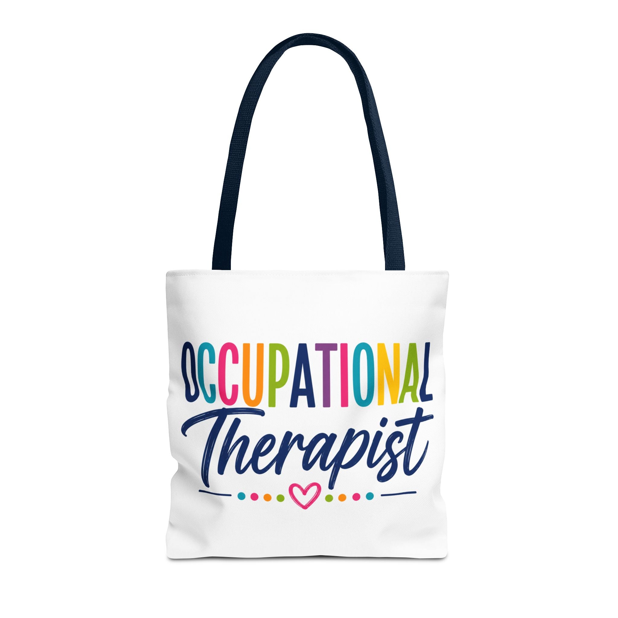 Occupational Therapist Tote Bag | Rainbow Script Healthcare Professional