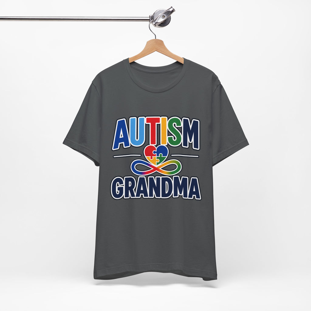 Autism Grandma Shirt | Puzzle Heart Infinity T-Shirt | Proud Autism Grandma Tee | Autism Awareness & Acceptance Gift