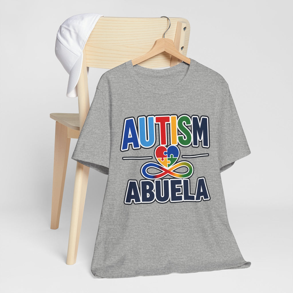 Autism Abuela Shirt Autism Grandma T Shirt Spanish Grandma Gift Puzzle Heart Autism Awareness Autism Acceptance Special Needs Family