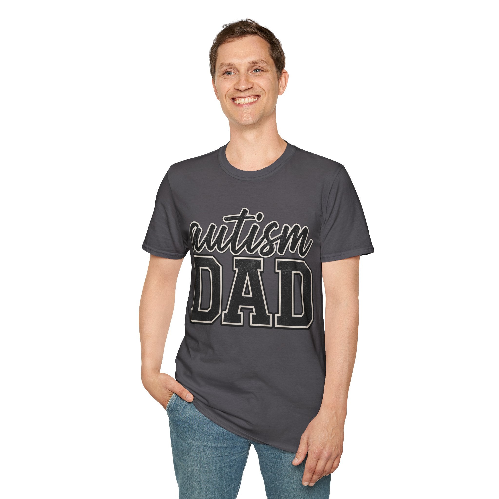 Autism Dad T-Shirt | Awareness Script and Special Needs