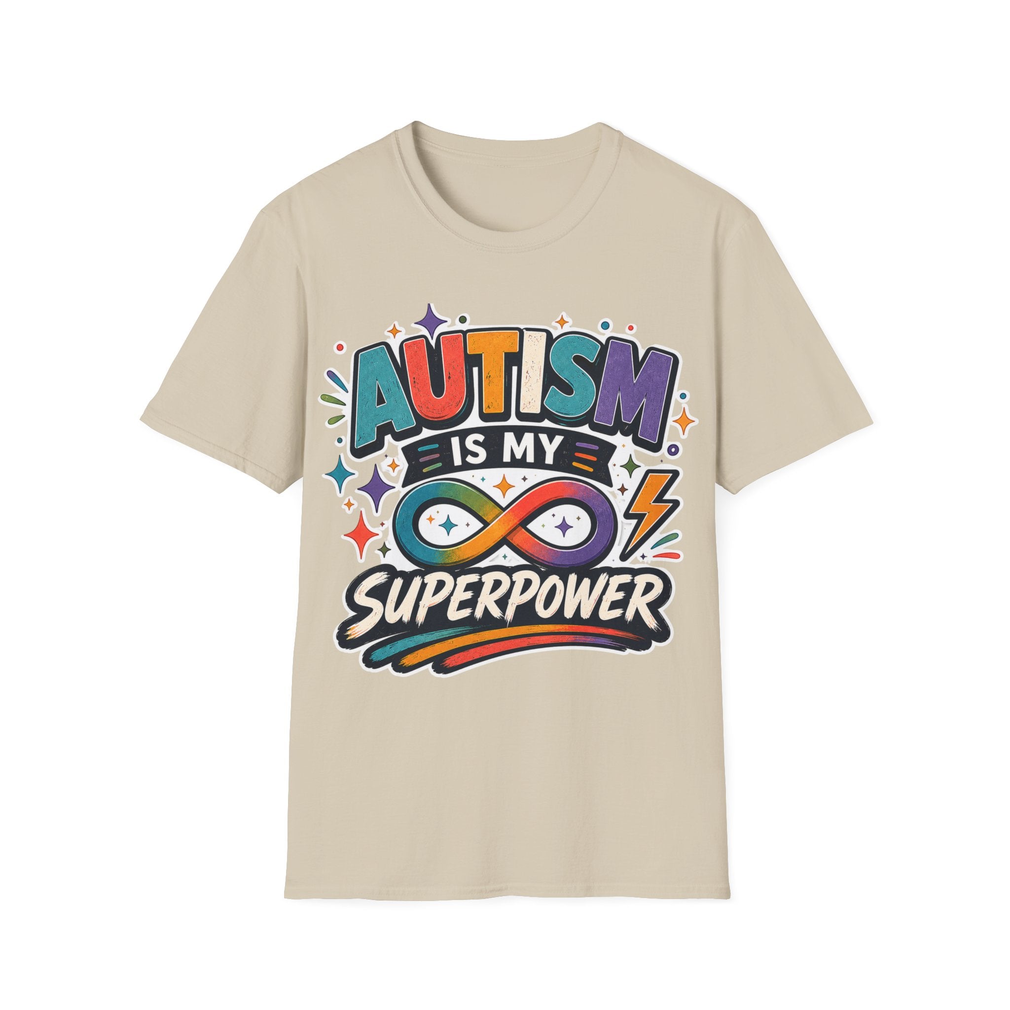 Autism Is My Superpower Shirt Autism Awareness T Shirt Autism Acceptance Tee Infinity Heart Puzzle Design Neurodiversity Gift Unisex
