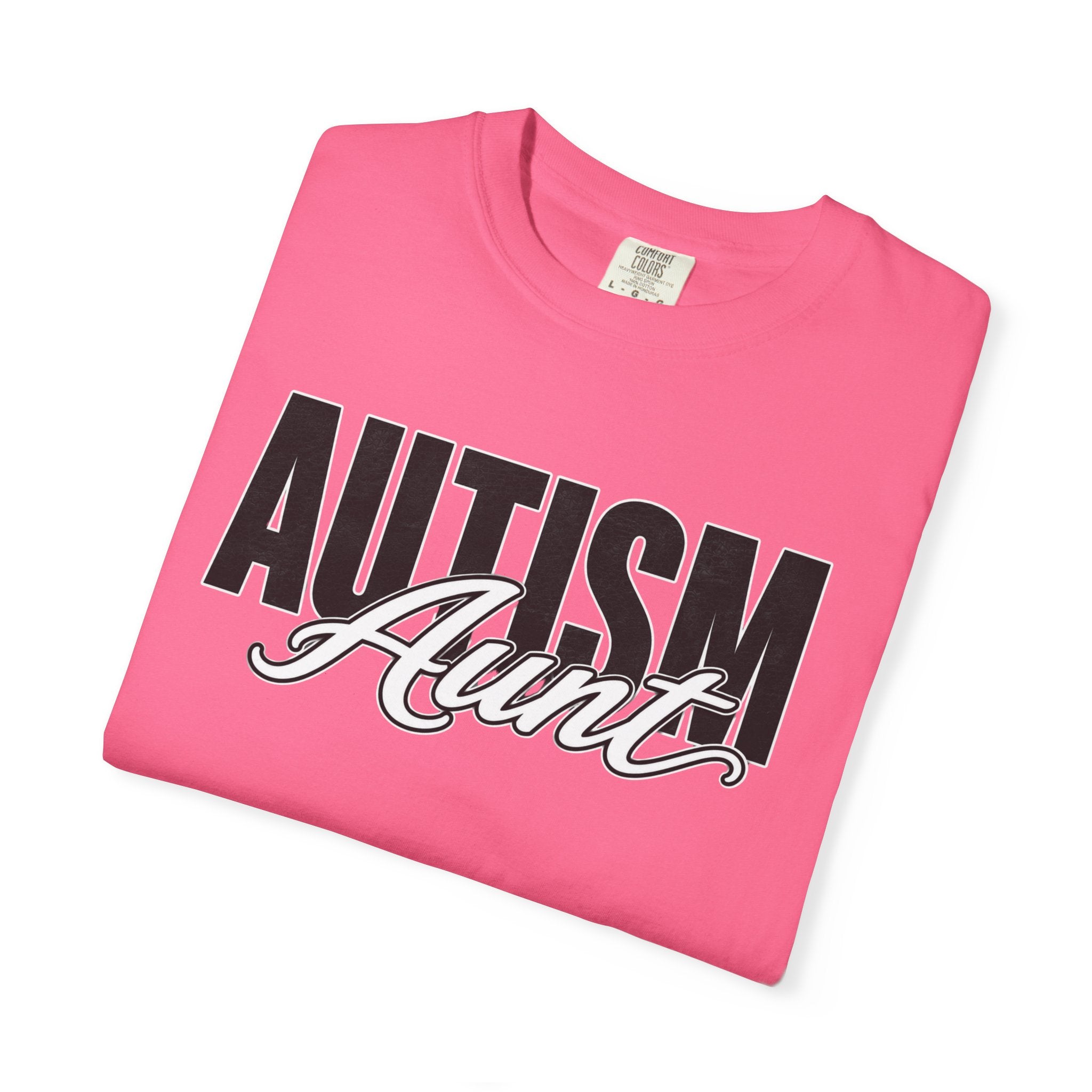 Autism Aunt Shirt Proud Autism Aunt T Shirt Autism Awareness Autism Acceptance Gift Puzzle Heart Special Needs Family Tee