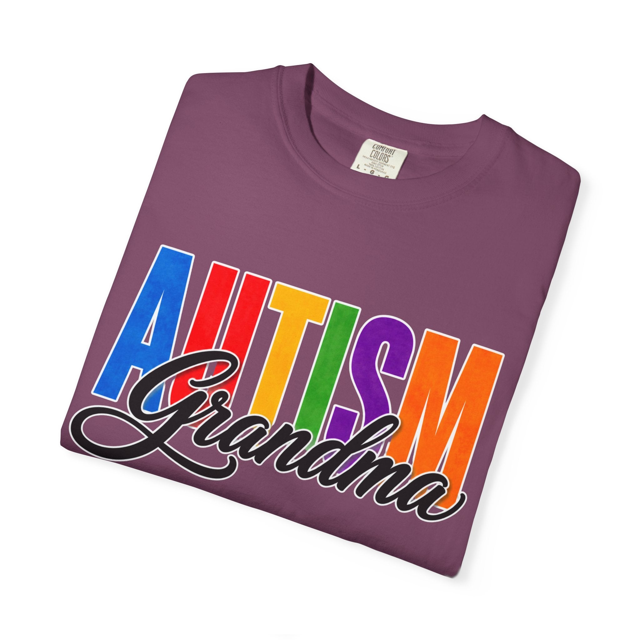 Autism Grandma Shirt Proud Autism Grandma T Shirt Autism Awareness Autism Acceptance Gift Puzzle Heart Special Needs Grandma Tee