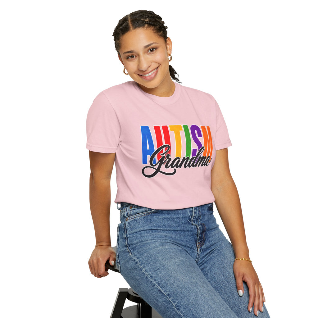 Autism Grandma Shirt Proud Autism Grandma T Shirt Autism Awareness Autism Acceptance Gift Puzzle Heart Special Needs Grandma Tee