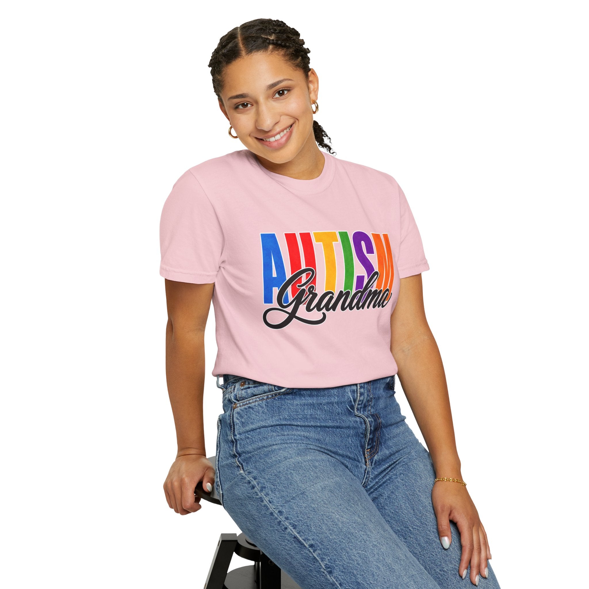 Autism Grandma Shirt Proud Autism Grandma T Shirt Autism Awareness Autism Acceptance Gift Puzzle Heart Special Needs Grandma Tee