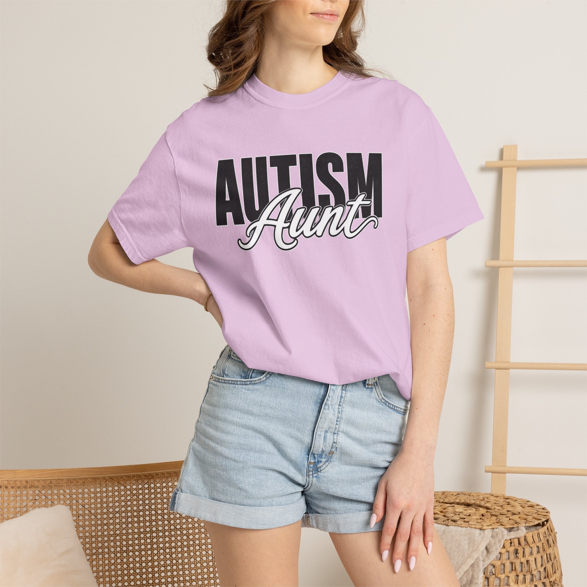 Autism Aunt Shirt Proud Autism Aunt T Shirt Autism Awareness Autism Acceptance Gift Puzzle Heart Special Needs Family Tee