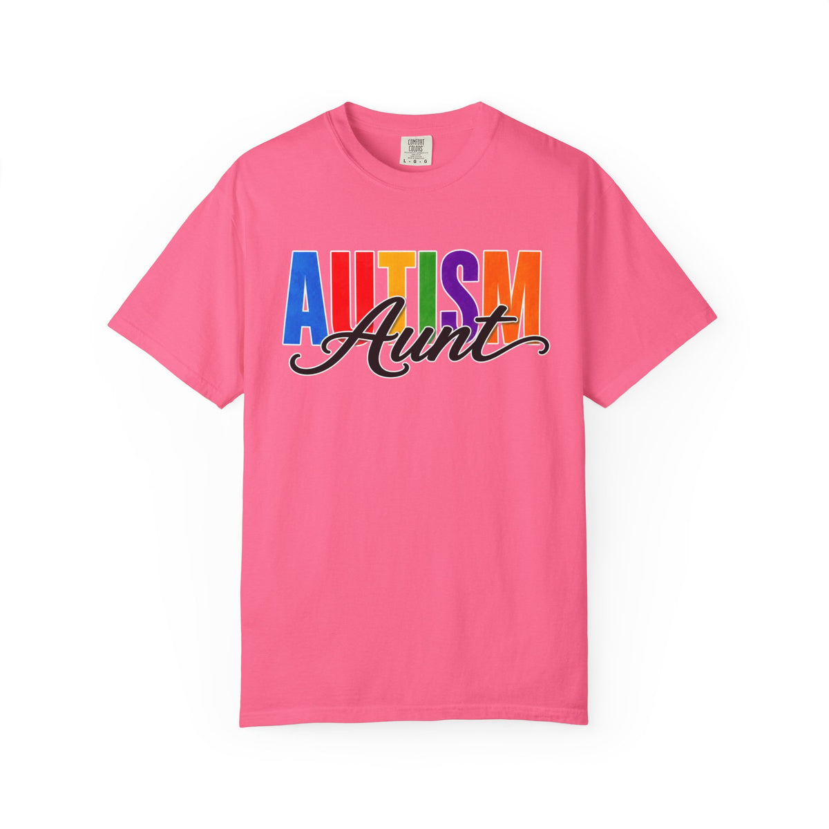 Autism Aunt Shirt Proud Autism Aunt T Shirt Autism Awareness Autism Acceptance Gift Puzzle Heart Special Needs Family Tee