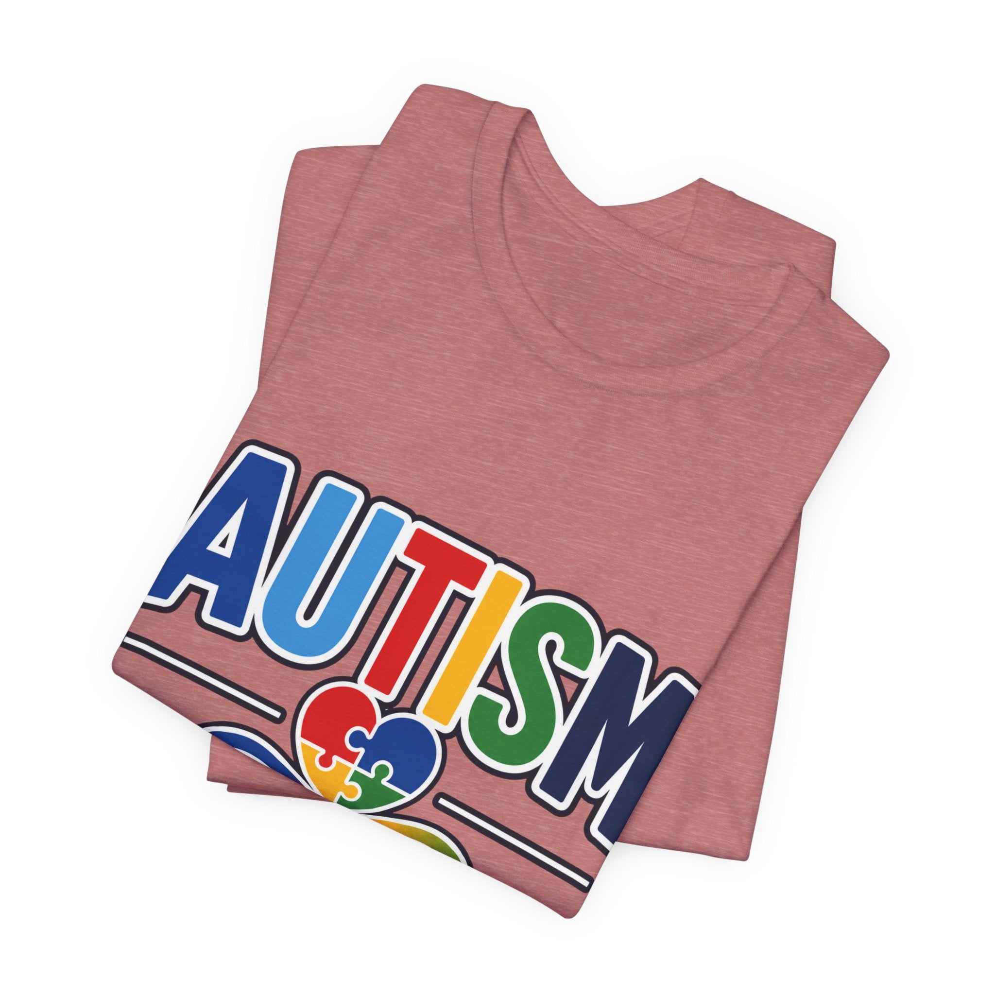 Autism Mom Shirt | Rainbow Puzzle Heart Infinity T-Shirt | Proud Autism Mom Tee | Autism Awareness & Acceptance Gift for Mothers
