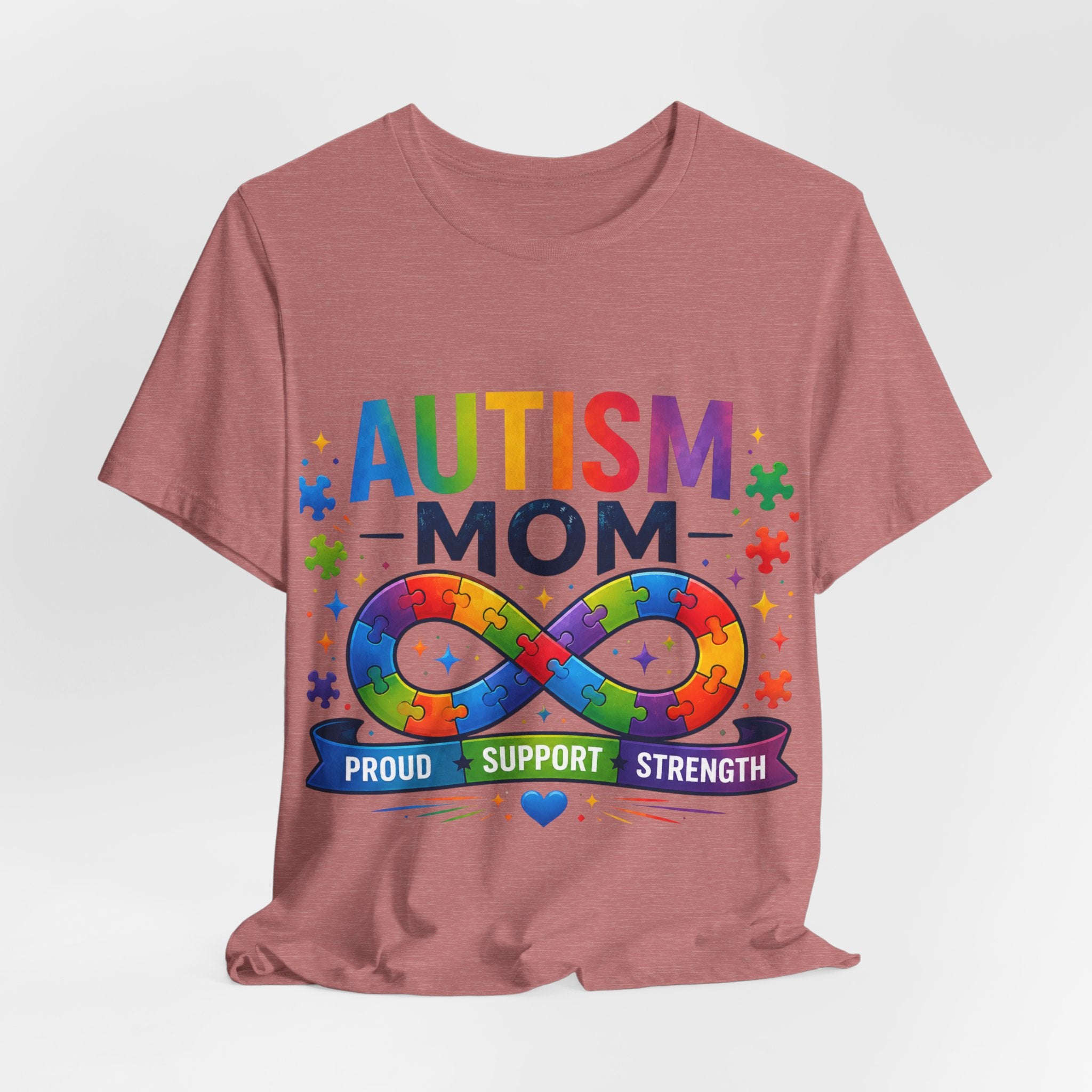 Autism Mom Shirt, Autism Infinity Ribbon Tee, Proud Autism Mom Gift, Autism Acceptance Shirt, Special Needs Mom, Inclusion Apparel