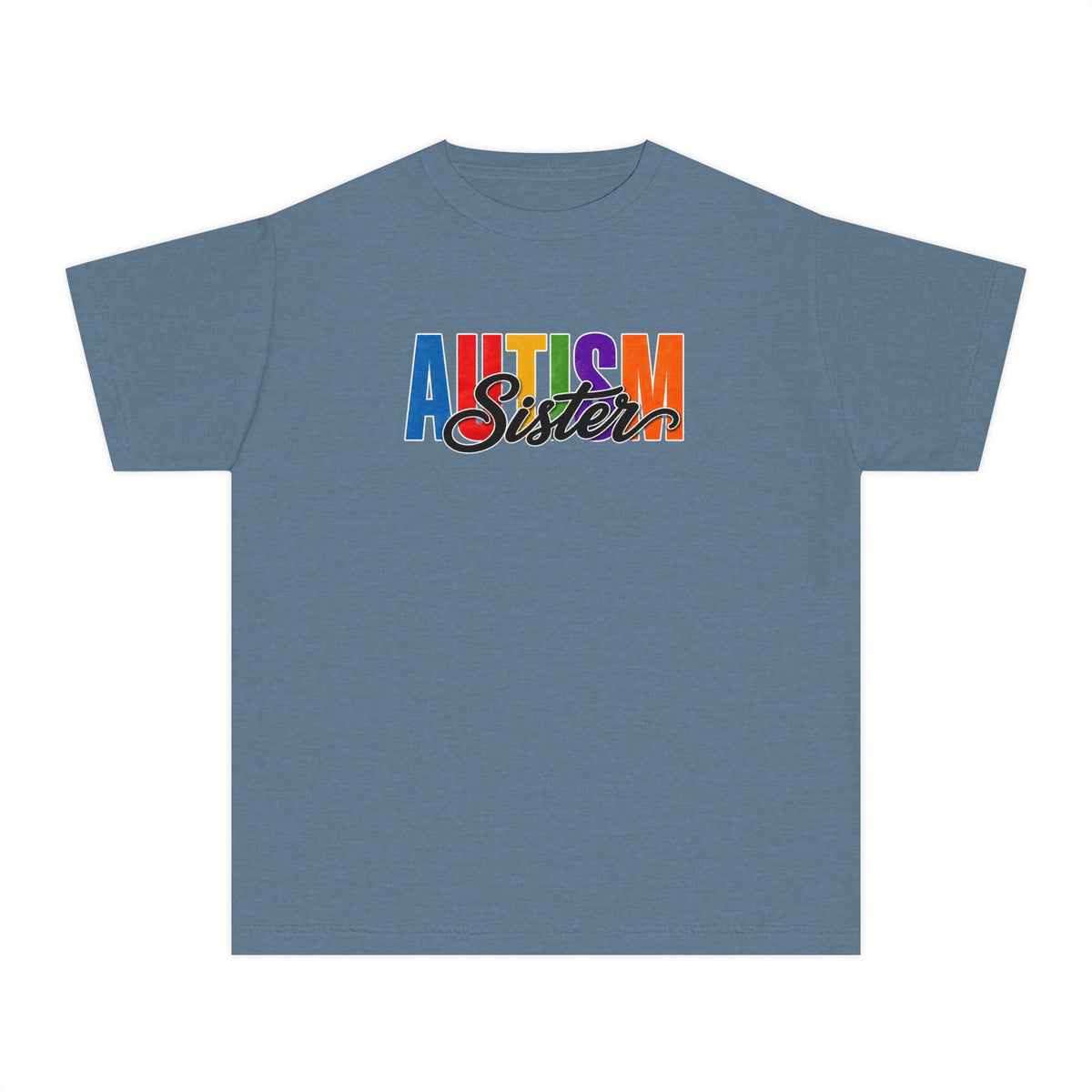 Autism Sister Youth Shirt Kids Autism Sister T Shirt Proud Autism Sibling Tee Autism Awareness Autism Acceptance Gift for Girls