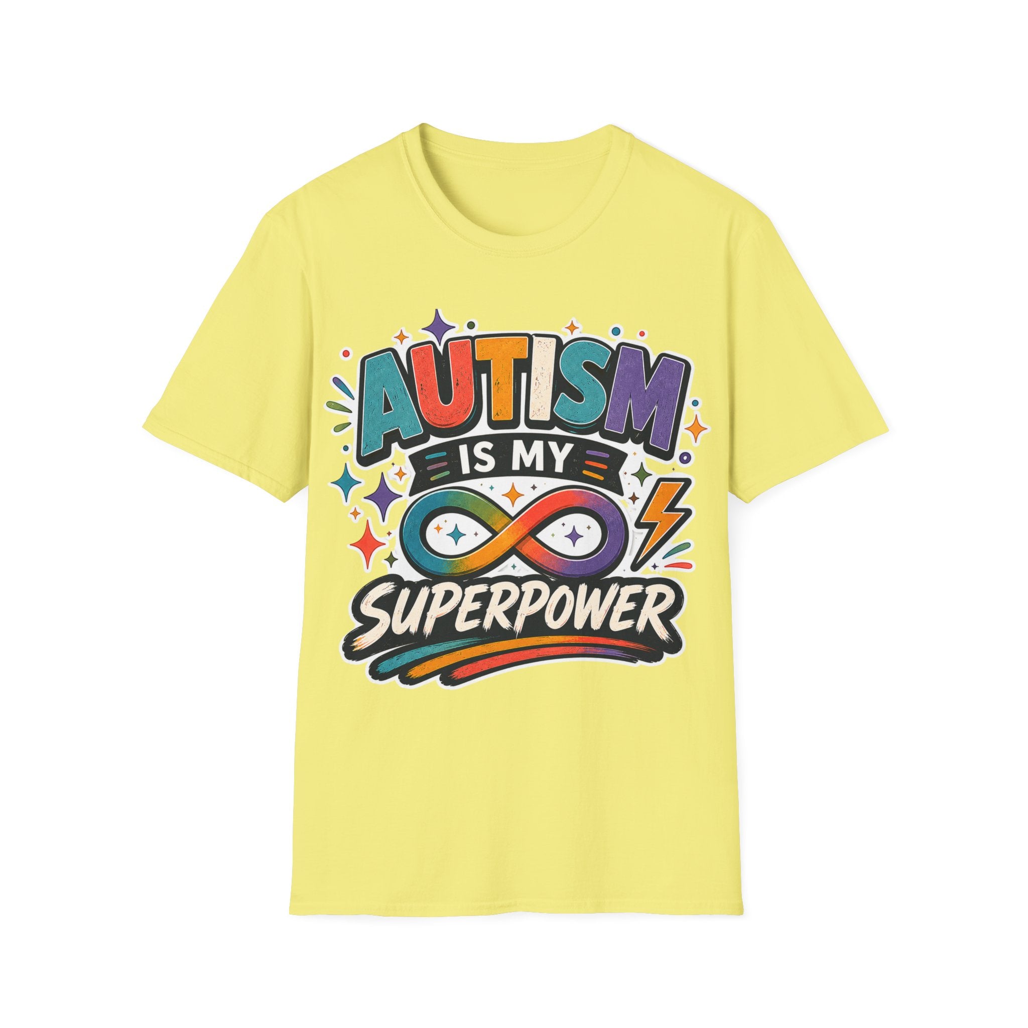 Autism Is My Superpower Shirt Autism Awareness T Shirt Autism Acceptance Tee Infinity Heart Puzzle Design Neurodiversity Gift Unisex