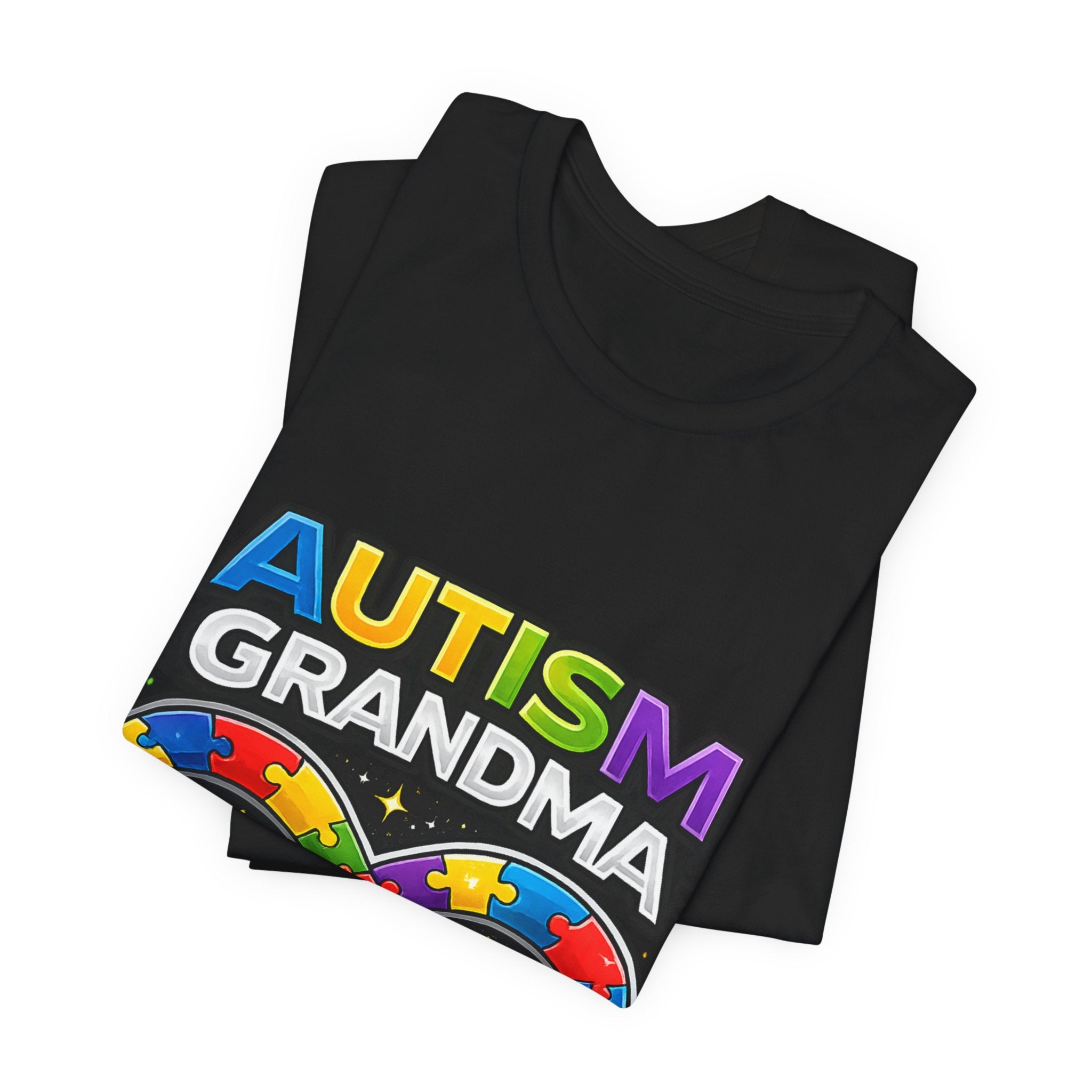 Autism Grandma Shirt | Proud Autism Grandma Tee | Infinity Puzzle Ribbon T-Shirt | Love Support Patience Gift | Autism Awareness Apparel