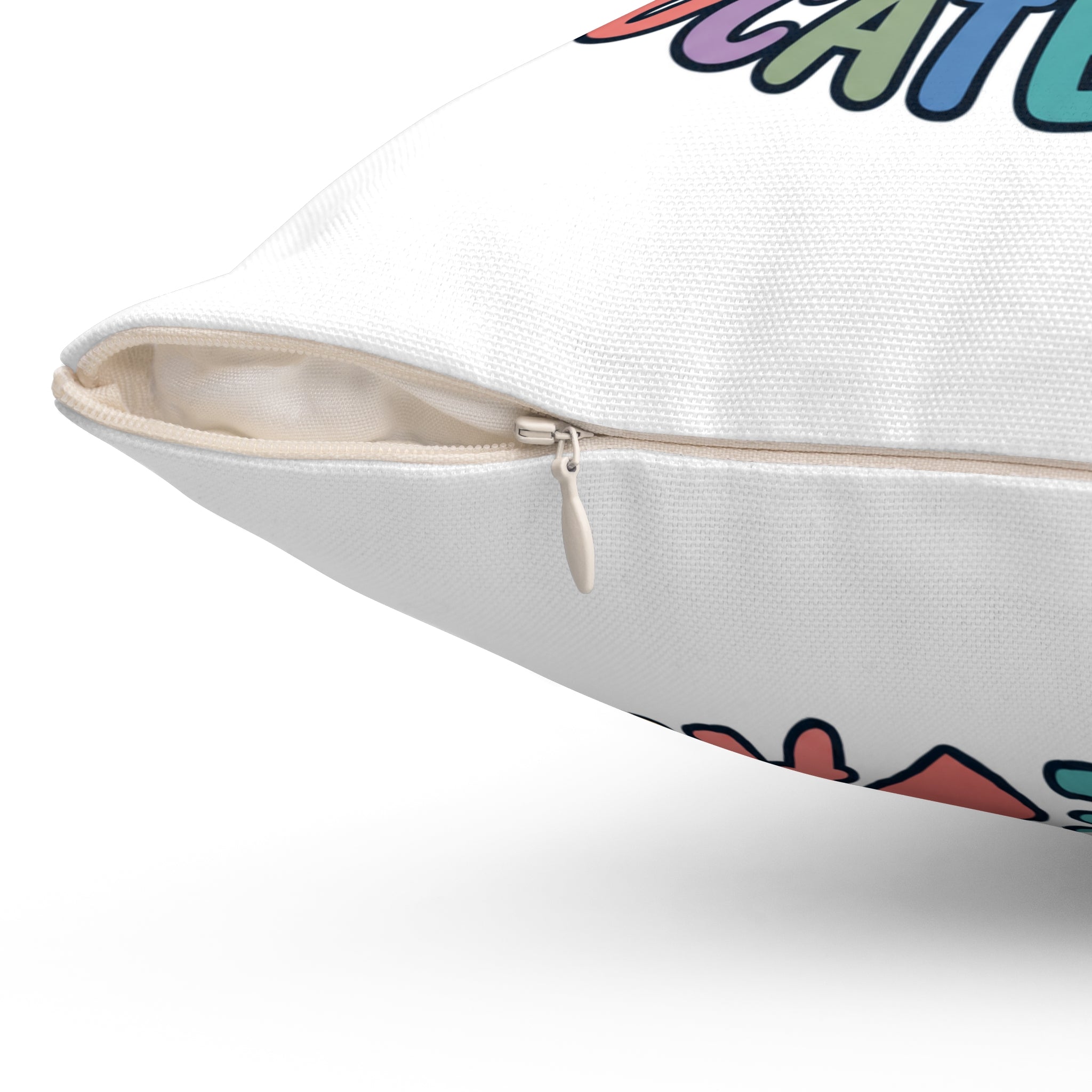Autism Acceptance Infinity Pillow, Accept Advocate Adapt Throw Pillow Cover, Autism Awareness Home Decor, Neurodiversity Gift Pillow