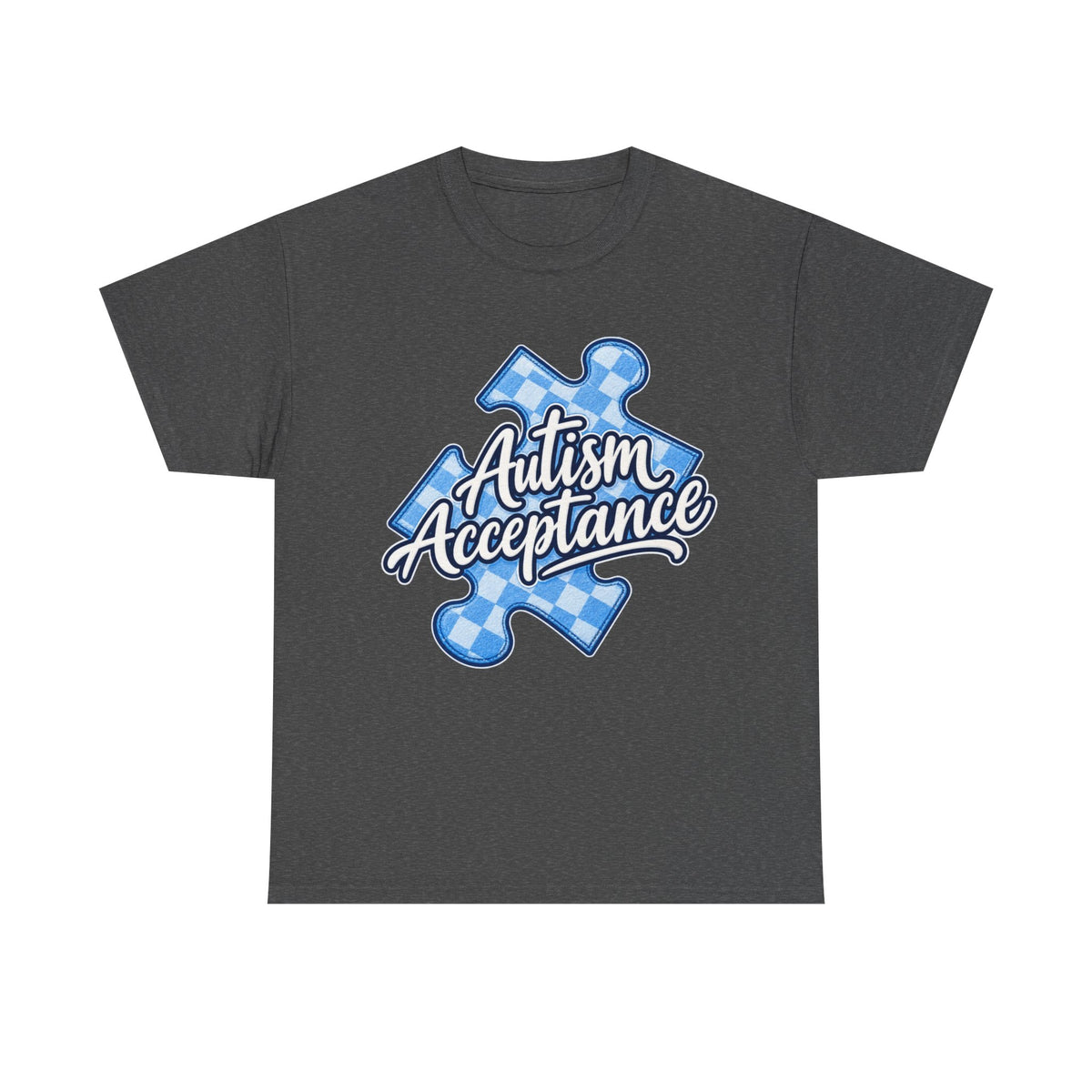 Autism Acceptance Puzzle Piece T-Shirt, Awareness Support Tee, Autism Advocate Shirt, Neurodiversity Gift, Autism Family Apparel