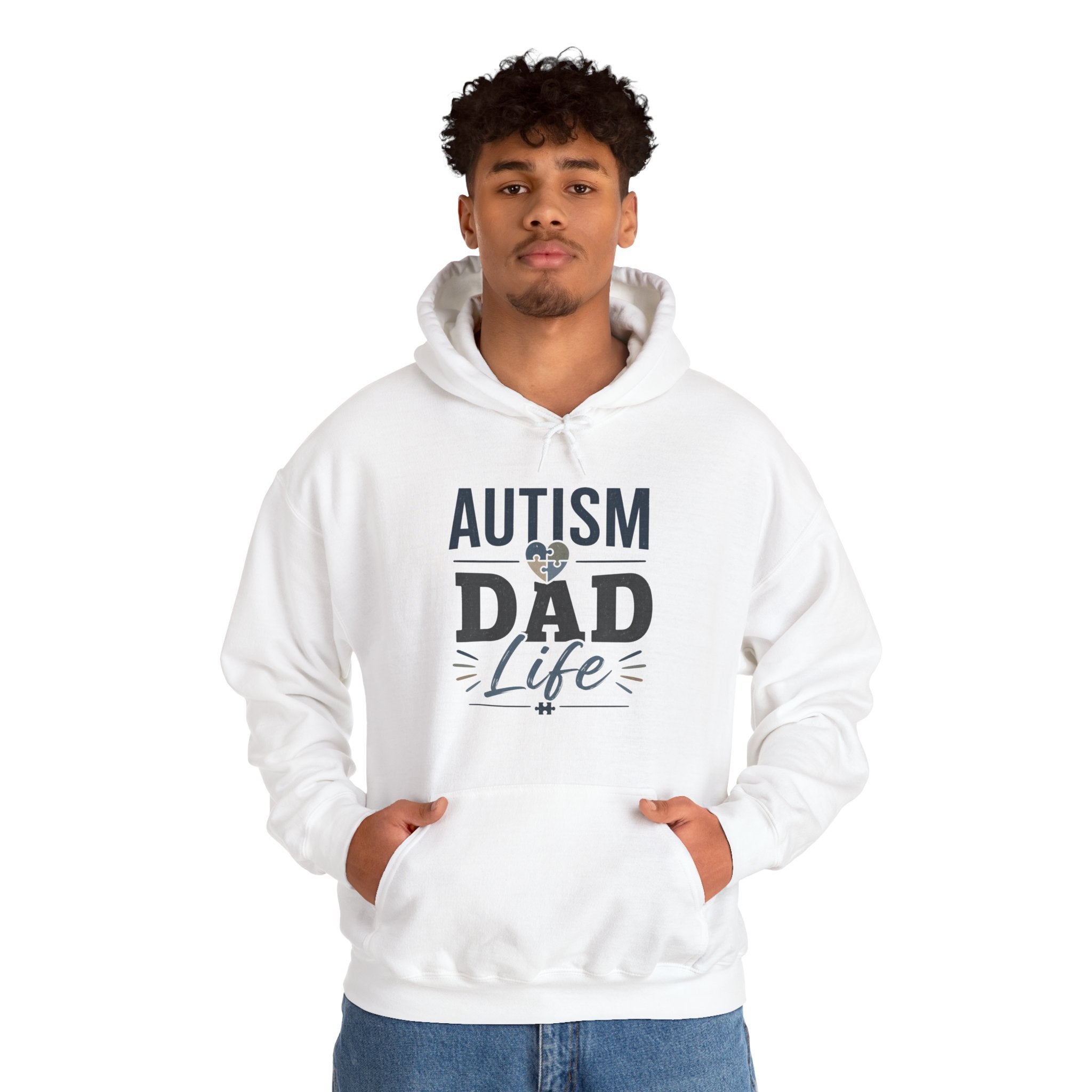 Autism Dad Life Hoodie | Autism Awareness Dad Sweatshirt