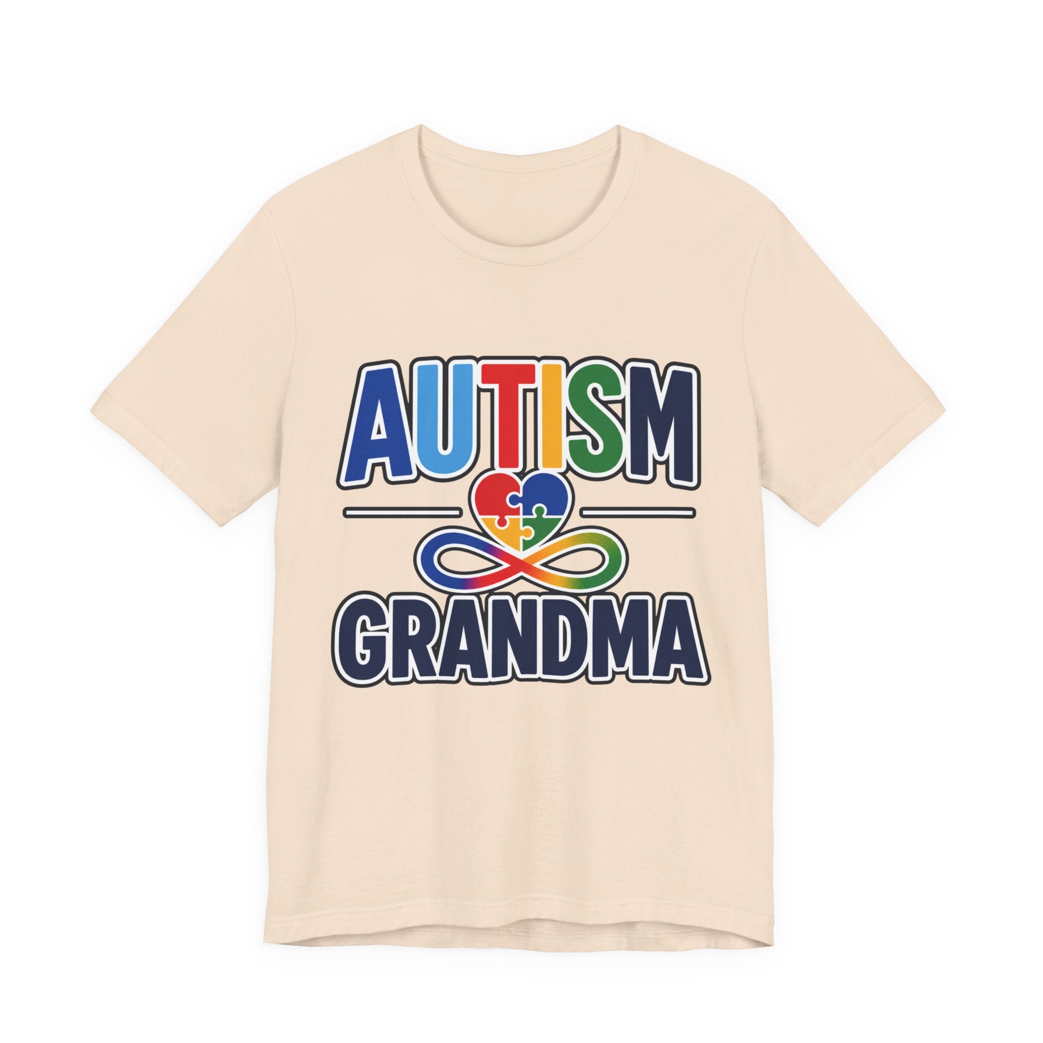Autism Grandma Shirt | Puzzle Heart Infinity T-Shirt | Proud Autism Grandma Tee | Autism Awareness & Acceptance Gift