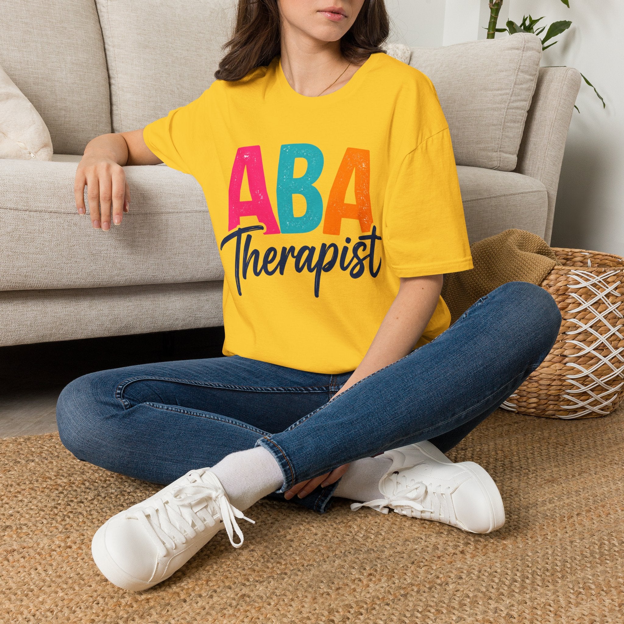 ABA Therapist Shirt  Behavior Technician Gift BCBA RBT Autism Therapist Tee Applied Behavior Analysis Shirt