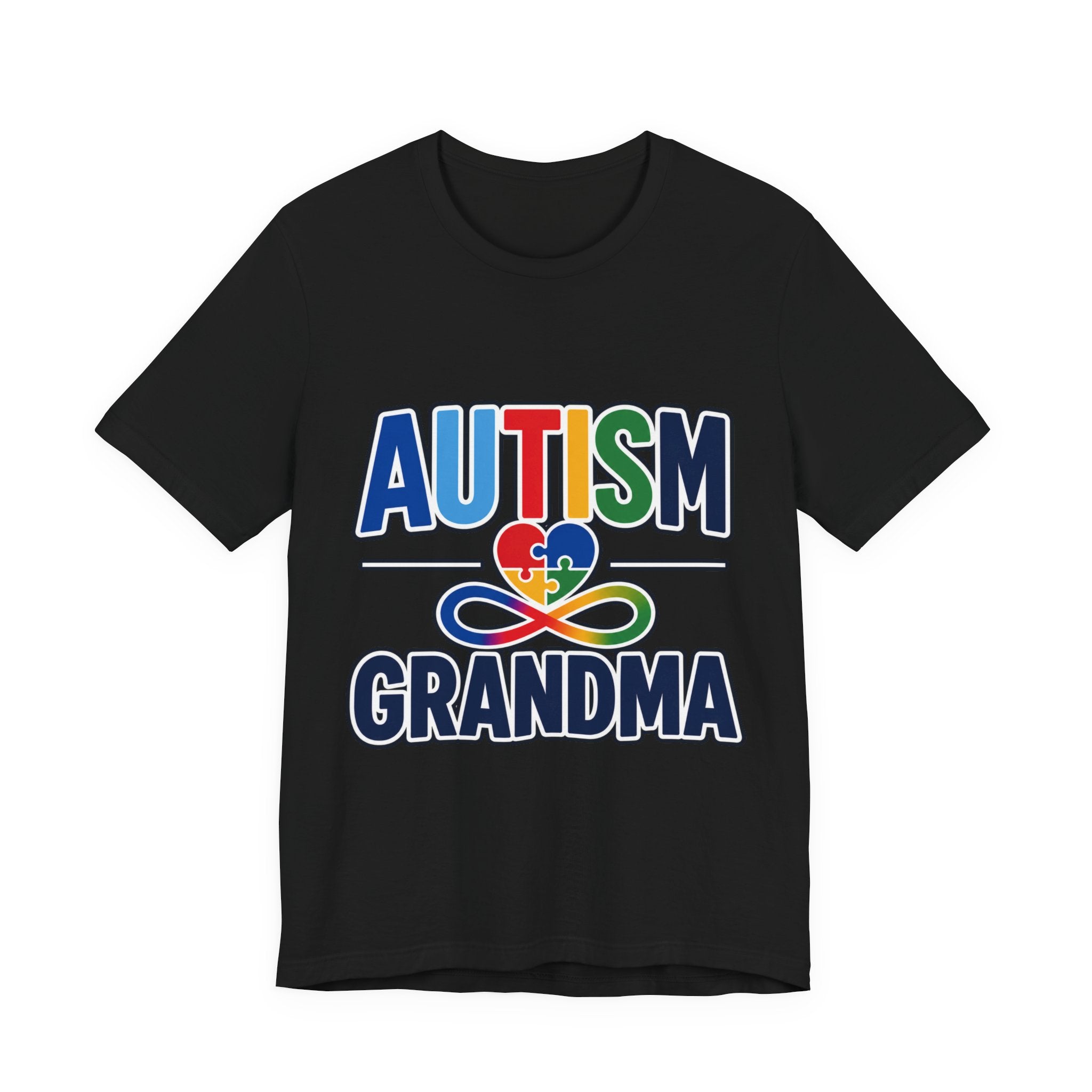 Autism Grandma Shirt | Puzzle Heart Infinity T-Shirt | Proud Autism Grandma Tee | Autism Awareness & Acceptance Gift