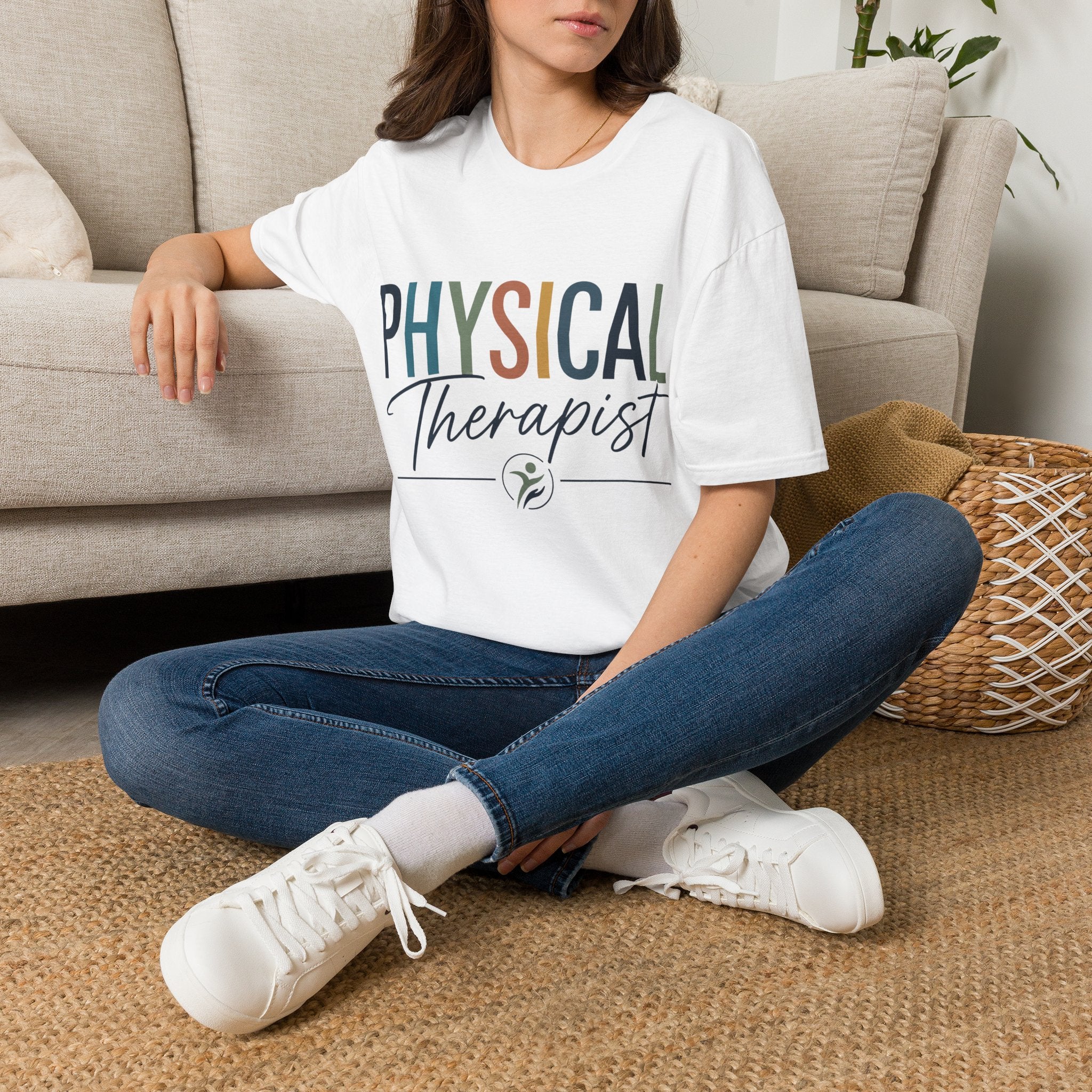 Physical Therapist Shirt | PT T-Shirt | Colorful Therapy Graphic Tee | Physical Therapy Gift | Therapist Apparel | Healthcare Professional