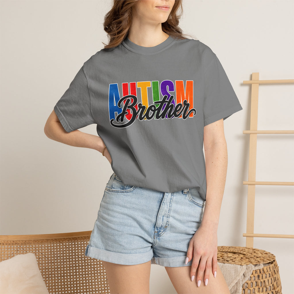 Autism Brother Shirt Proud Autism Brother T Shirt Autism Awareness Autism Acceptance Gift Puzzle Heart Special Needs Sibling Tee