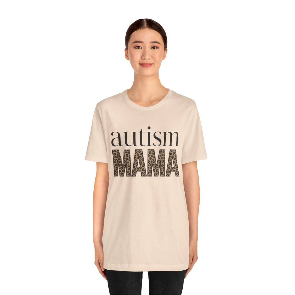 Autism MAMA Leopard Print Tee | Autism Awareness Shirt