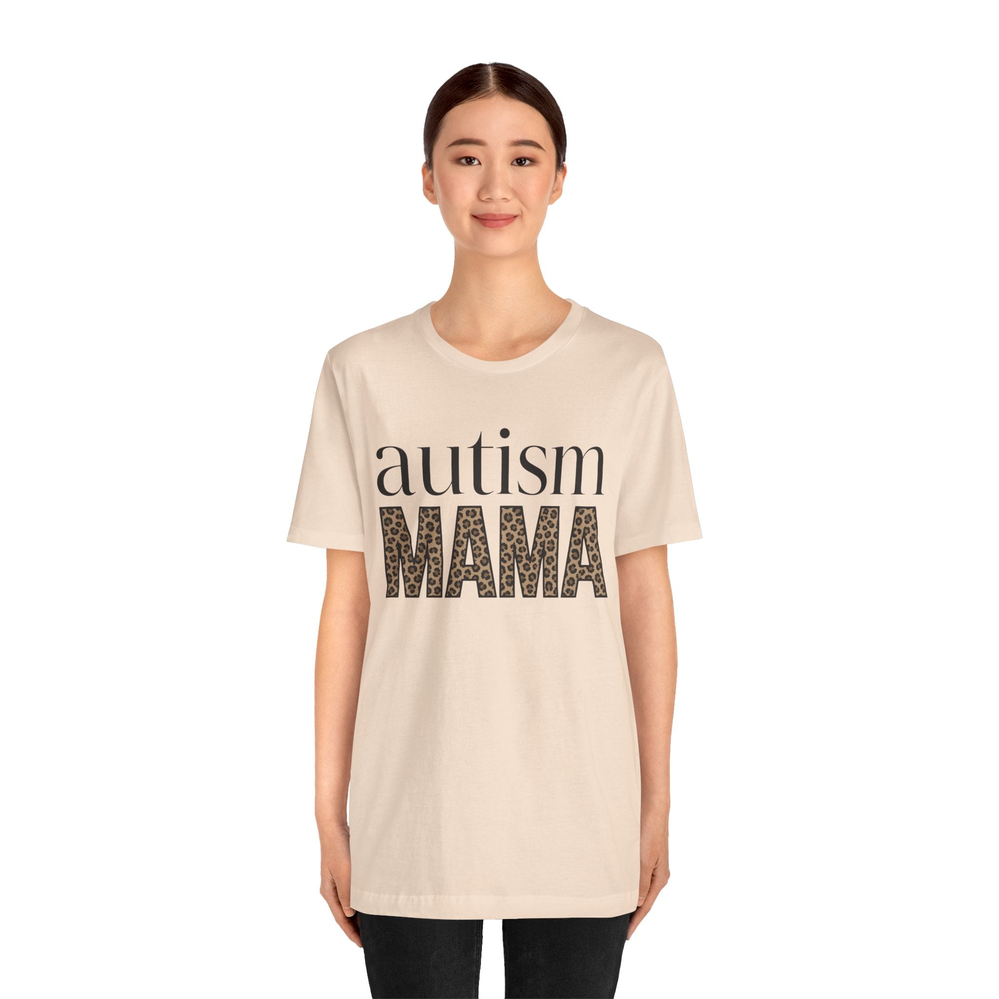 Autism MAMA Leopard Print Tee | Autism Awareness Shirt