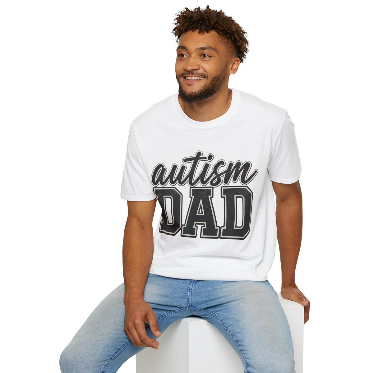 Autism Dad T-Shirt | Awareness Script and Special Needs