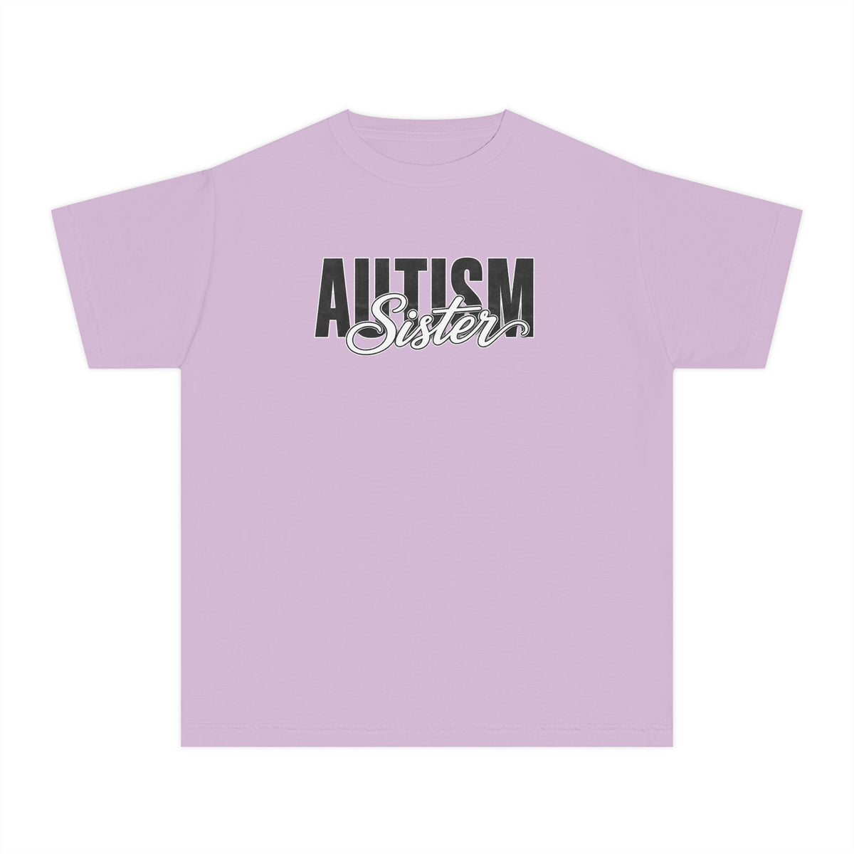 Autism Sister Youth Shirt Kids Autism Sister T Shirt Proud Autism Sibling Tee Autism Awareness Autism Acceptance Gift for Girls