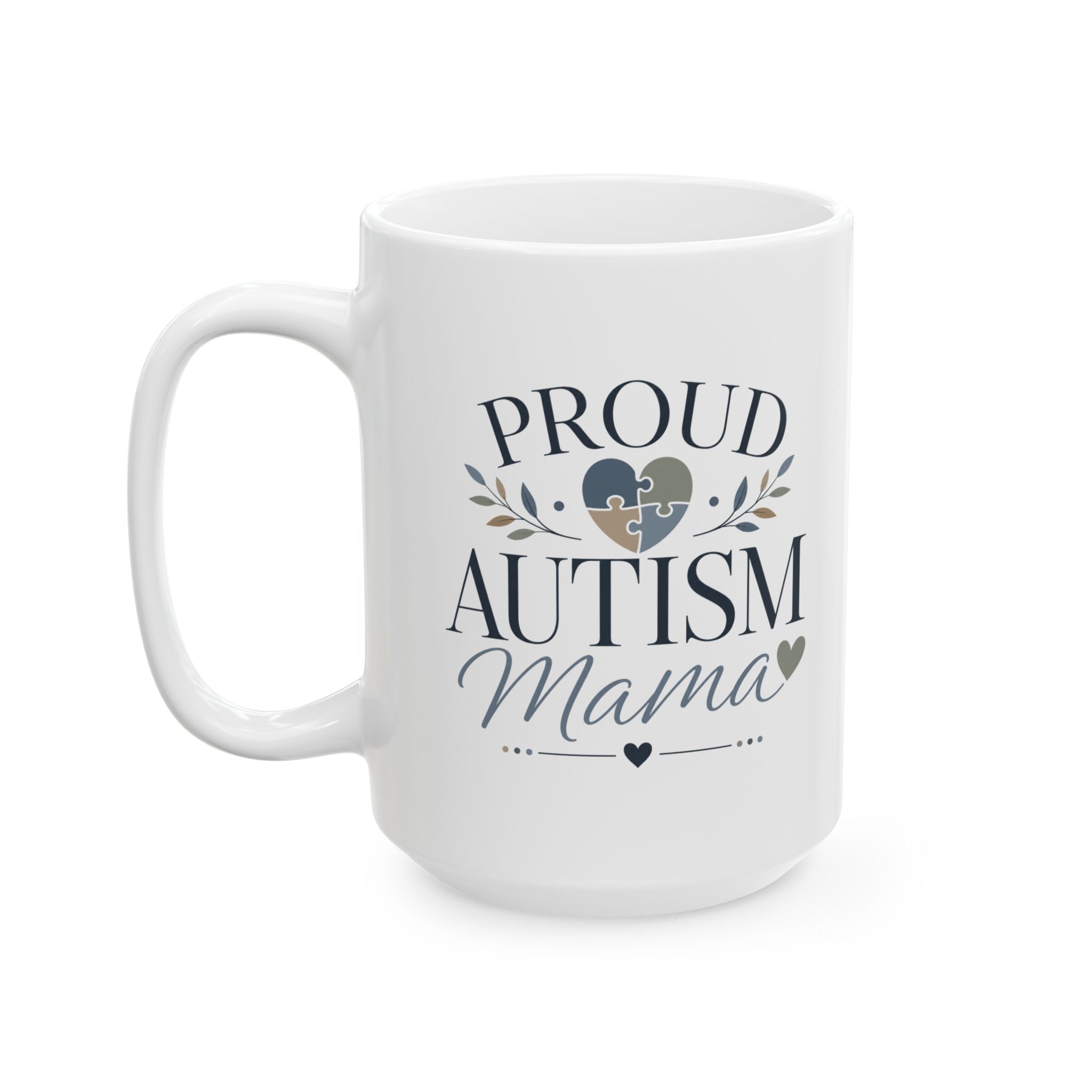 Autumn Mama Ceramic Mug – Proud Autumn Mom Coffee Cup (11oz, 15oz)