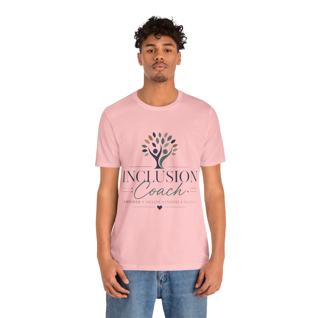 Inclusion Coach T-Shirt | Tree Logo, Empower Inclusivity, Diversity