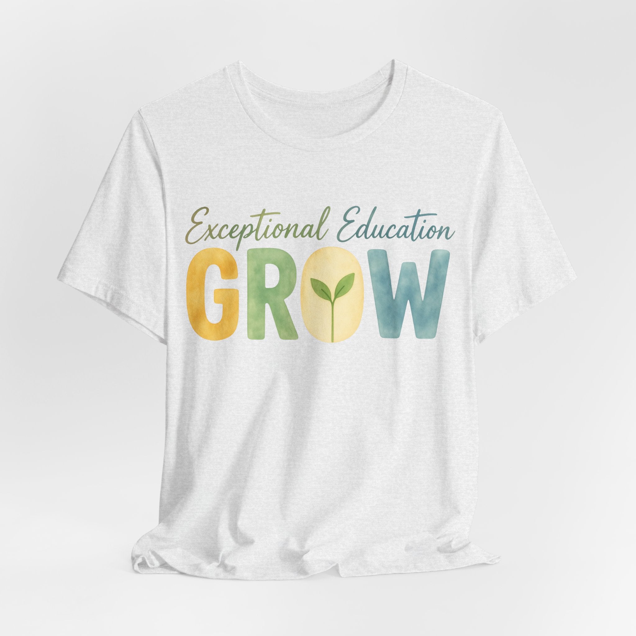 Exceptional Education Teacher Shirt GROW Special Education T Shirt SPED Teacher Gift Inclusive Classroom Autism Teacher Tee
