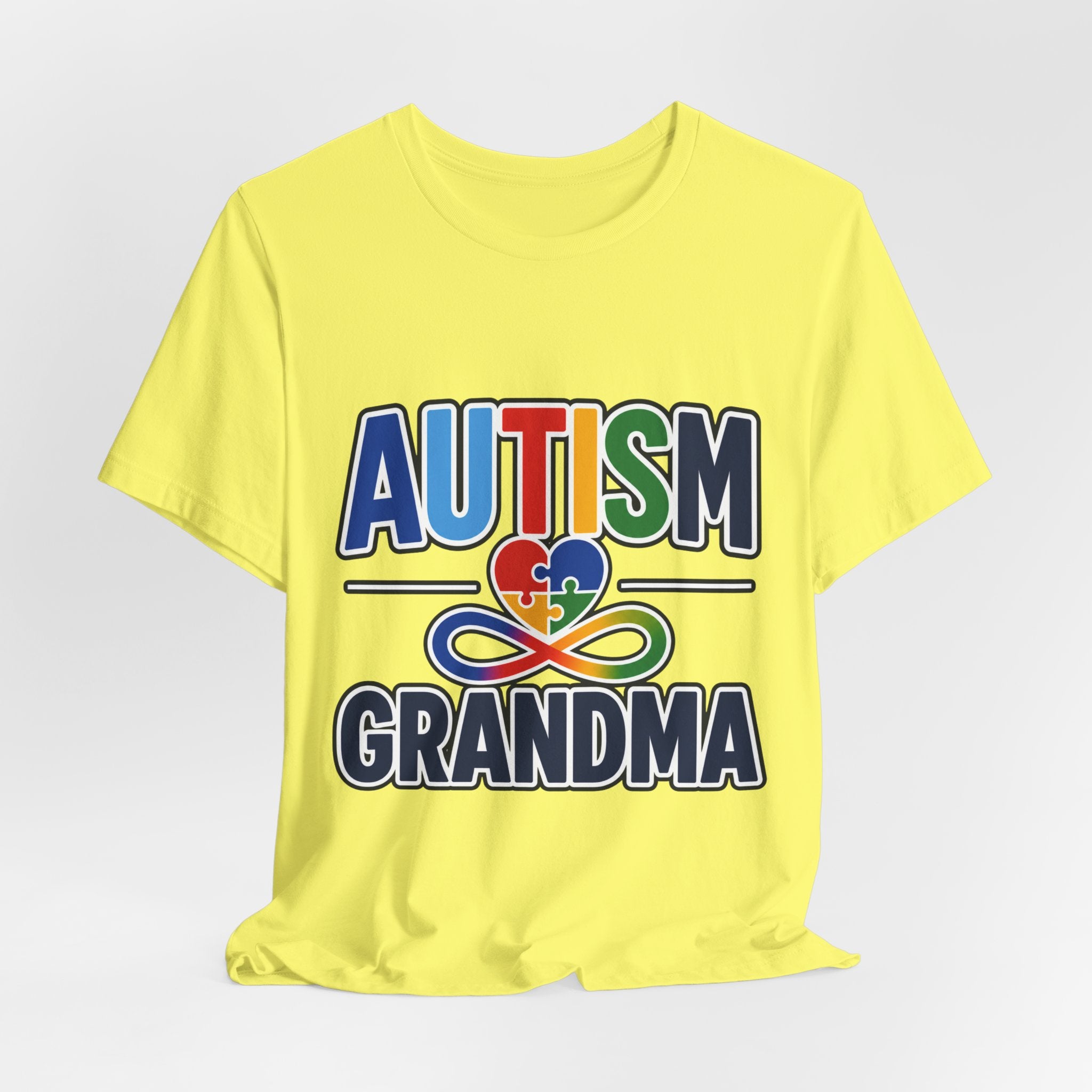 Autism Grandma Shirt | Puzzle Heart Infinity T-Shirt | Proud Autism Grandma Tee | Autism Awareness & Acceptance Gift