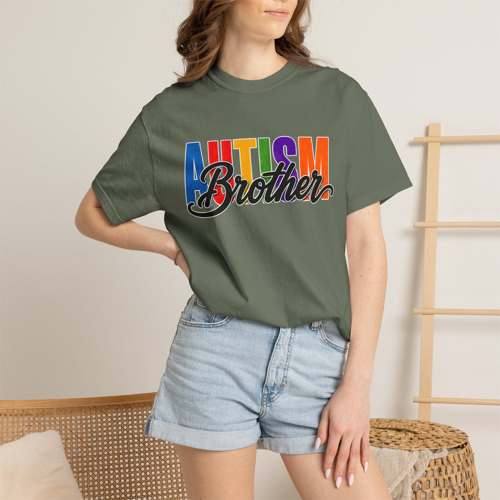 Autism Brother Shirt Proud Autism Brother T Shirt Autism Awareness Autism Acceptance Gift Puzzle Heart Special Needs Sibling Tee