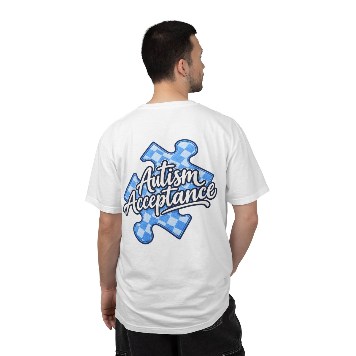 Autism Acceptance Puzzle Piece T-Shirt, Awareness Support Tee, Autism Advocate Shirt, Neurodiversity Gift, Autism Family Apparel