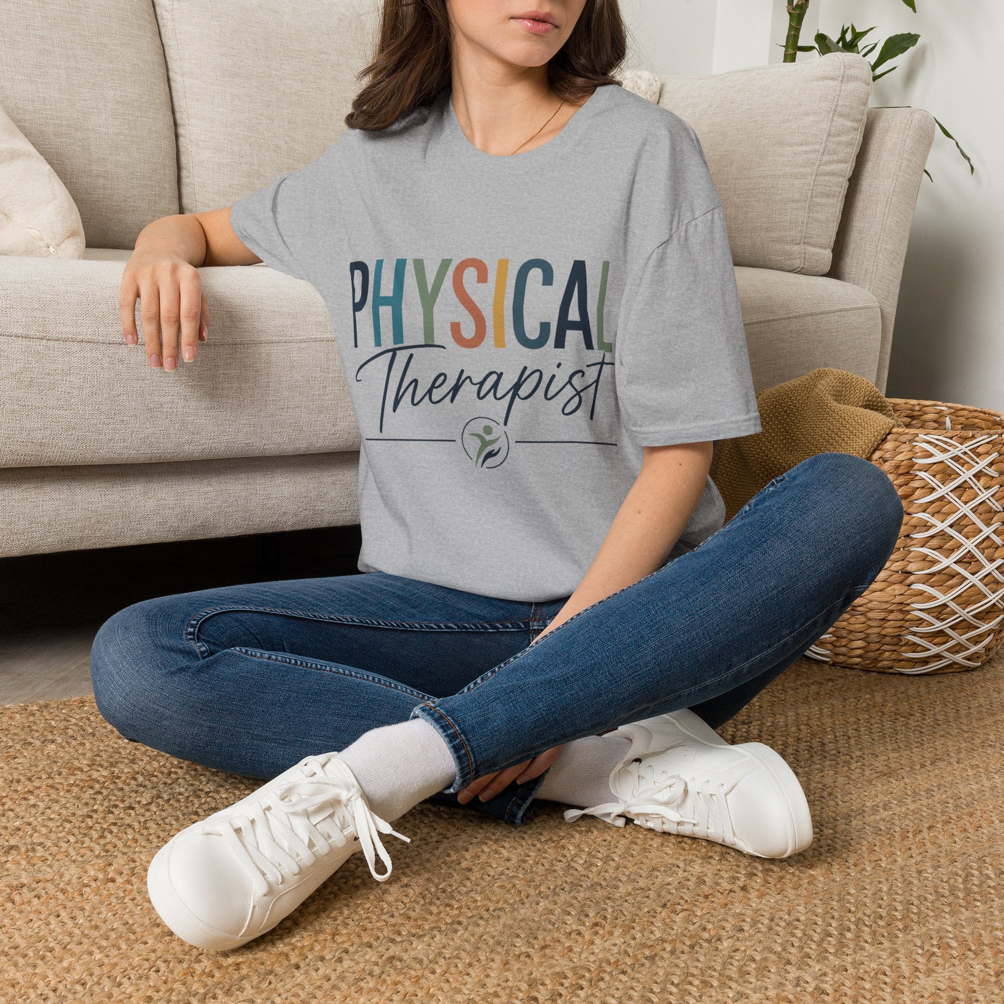 Physical Therapist Shirt | PT T-Shirt | Colorful Therapy Graphic Tee | Physical Therapy Gift | Therapist Apparel | Healthcare Professional