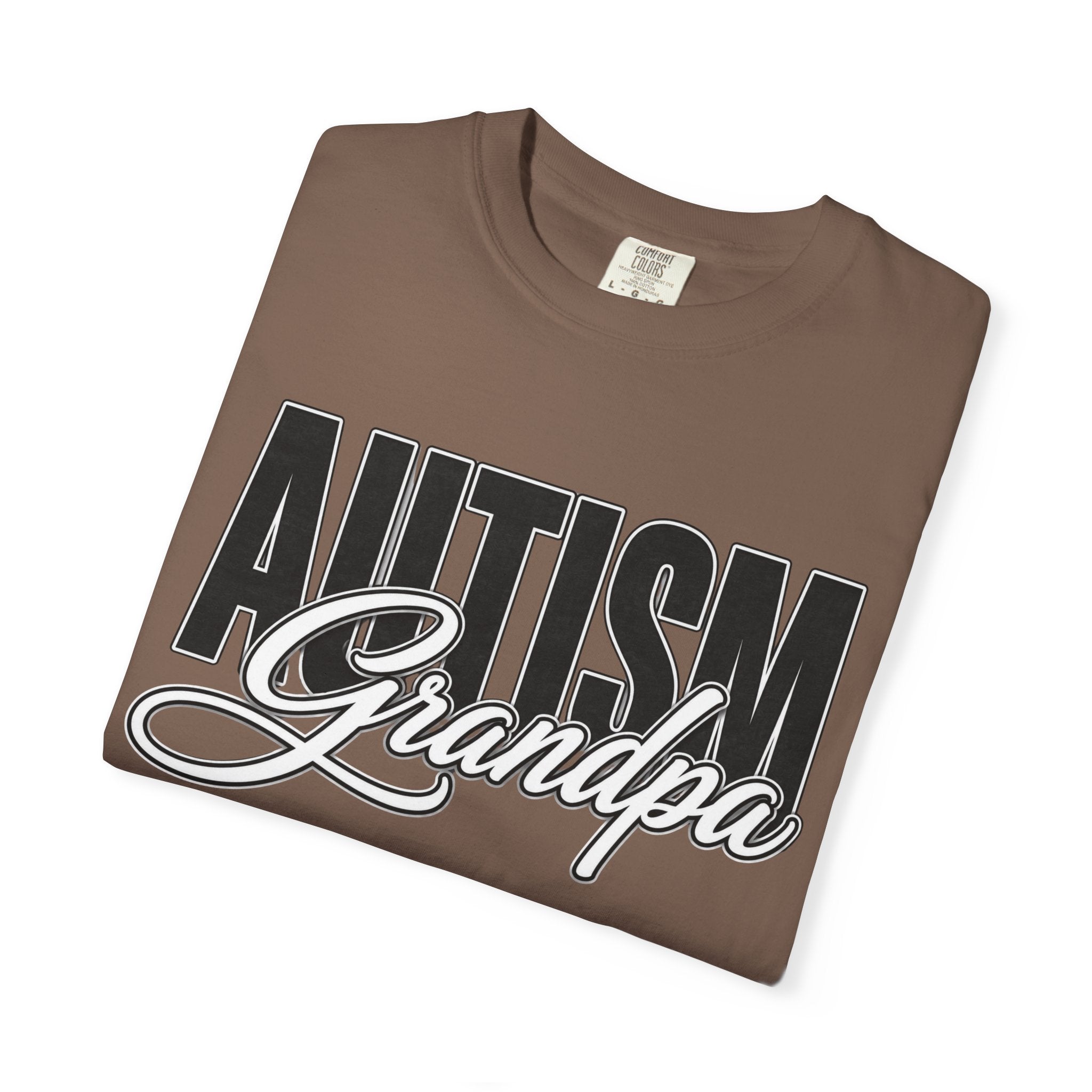 Autism Grandpa Shirt Proud Autism Grandpa T Shirt Autism Awareness Autism Acceptance Gift Puzzle Heart Special Needs Grandpa Tee